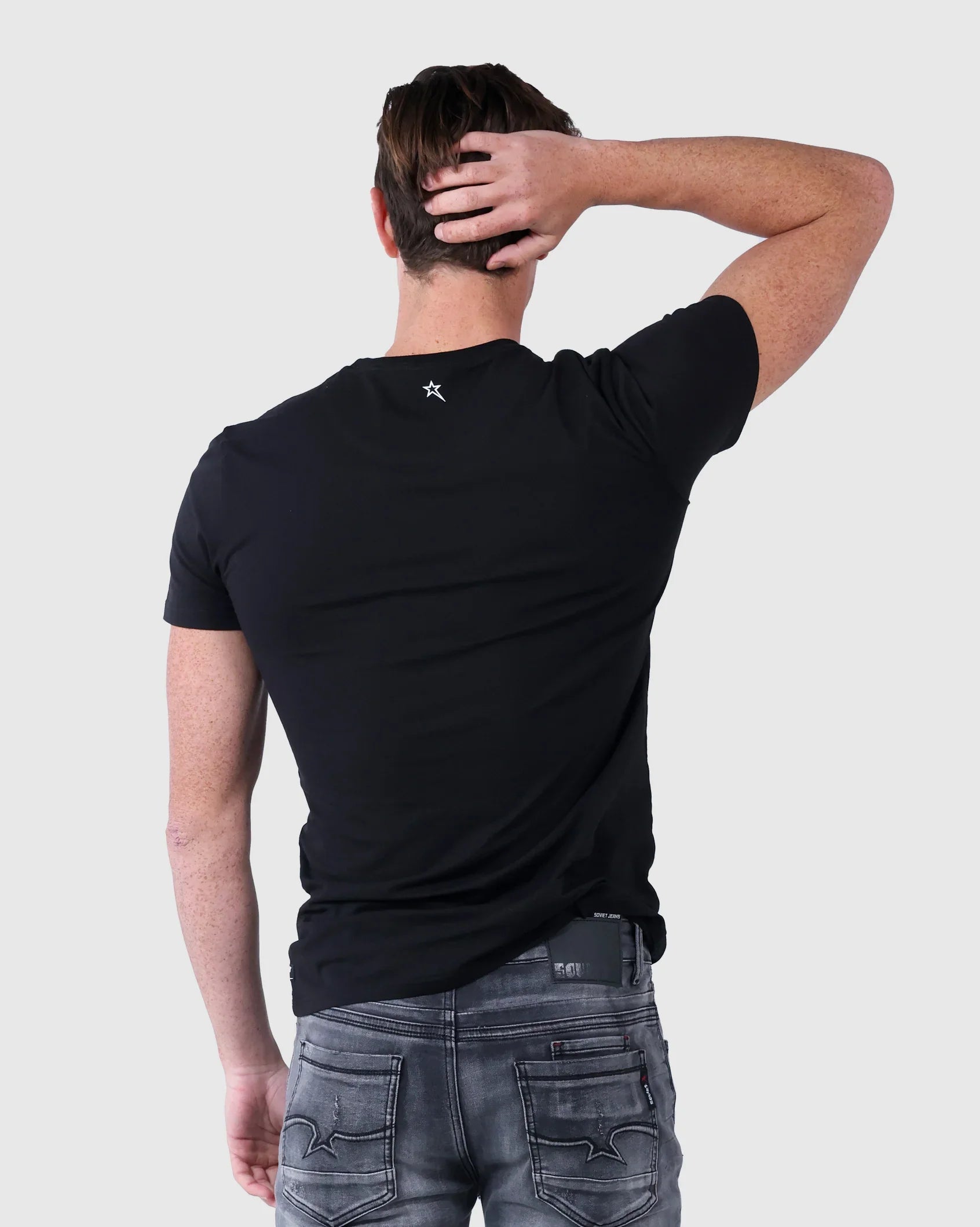 Mens Tidal - Minimalist Print Cotton T-Shirt