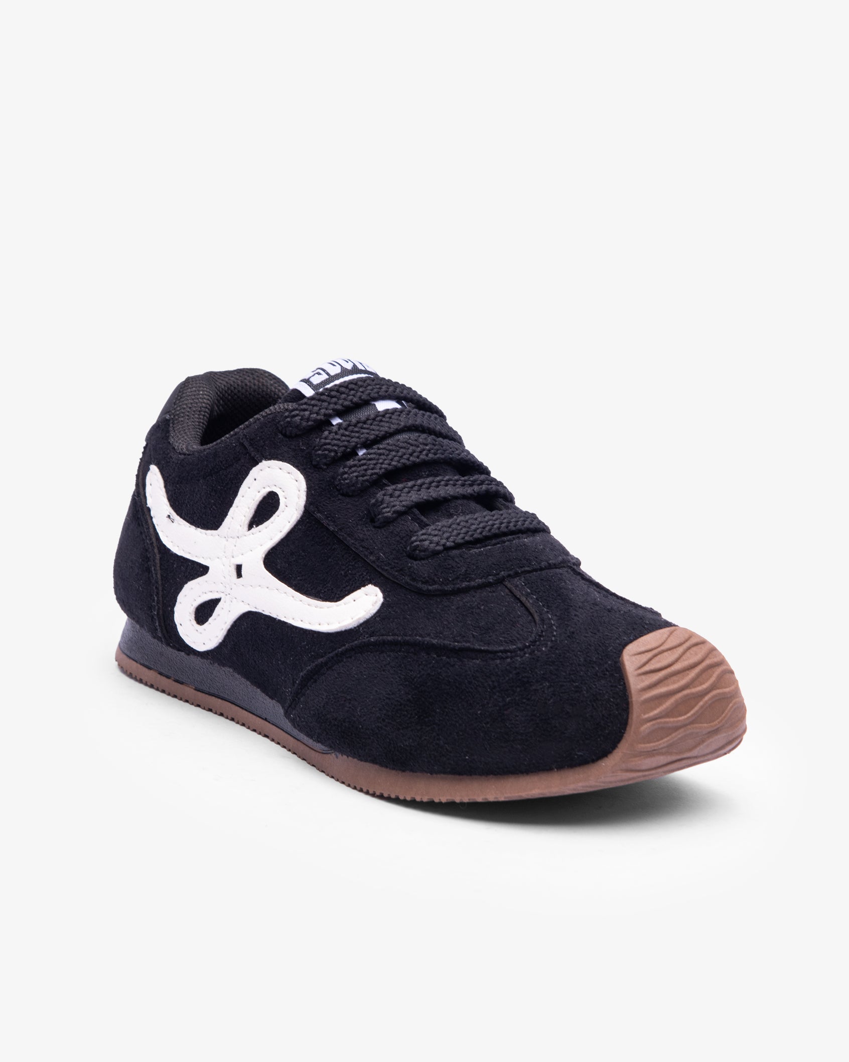 Kids Layan - Plim Sole Suede Lace Up Sneaker
