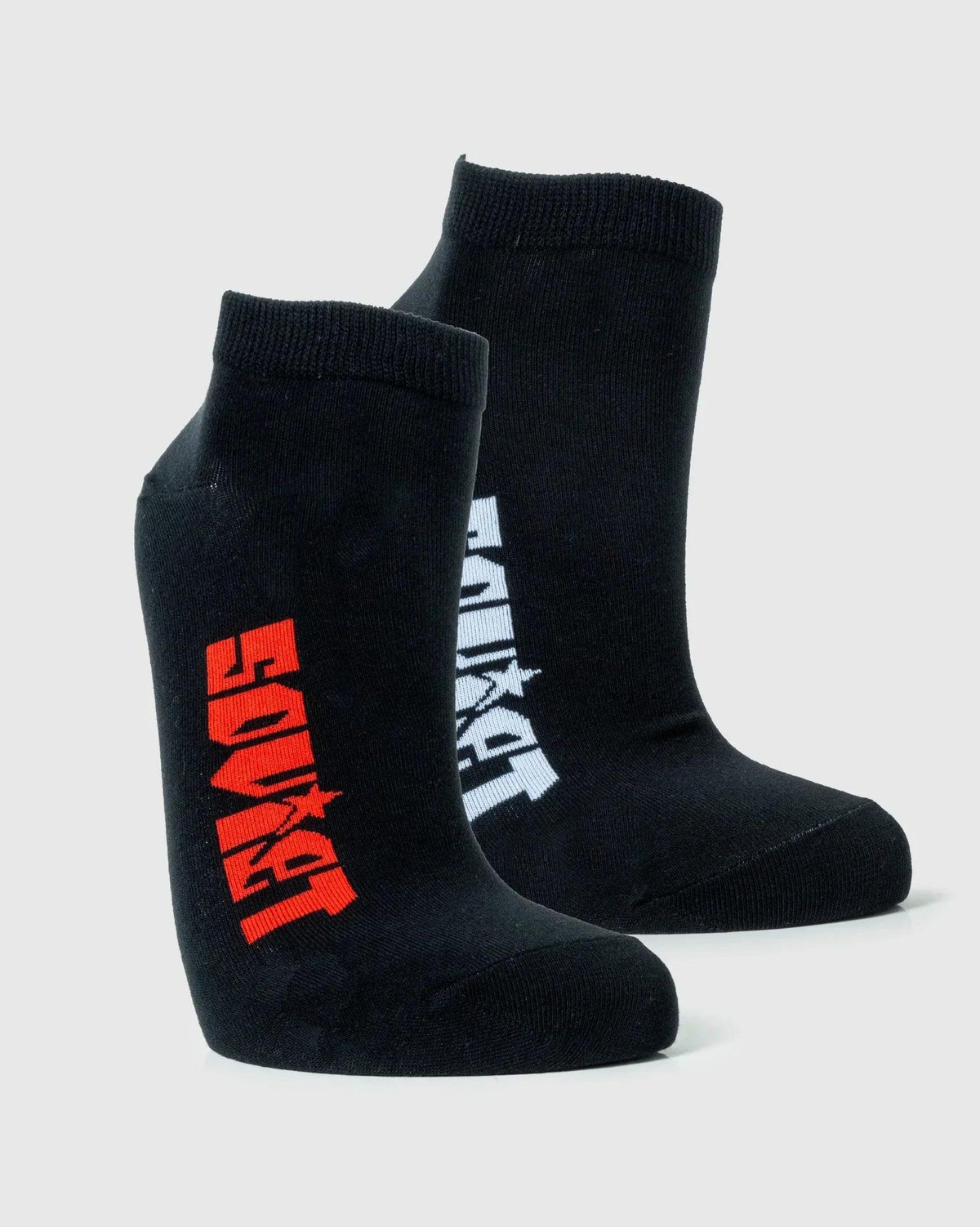 Soviet Nassau Evo cotton ankle socks in one size, soft and comfortable accessories with a simple design and ribbed cuff.