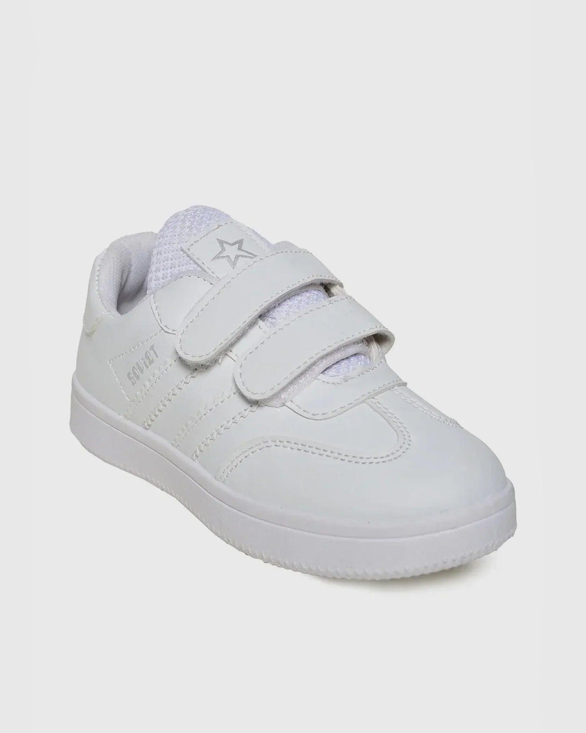 Youth Vespa Velcro PU sneaker by Soviet, casual footwear for kids with a sporty design and velcro strap for easy wear.