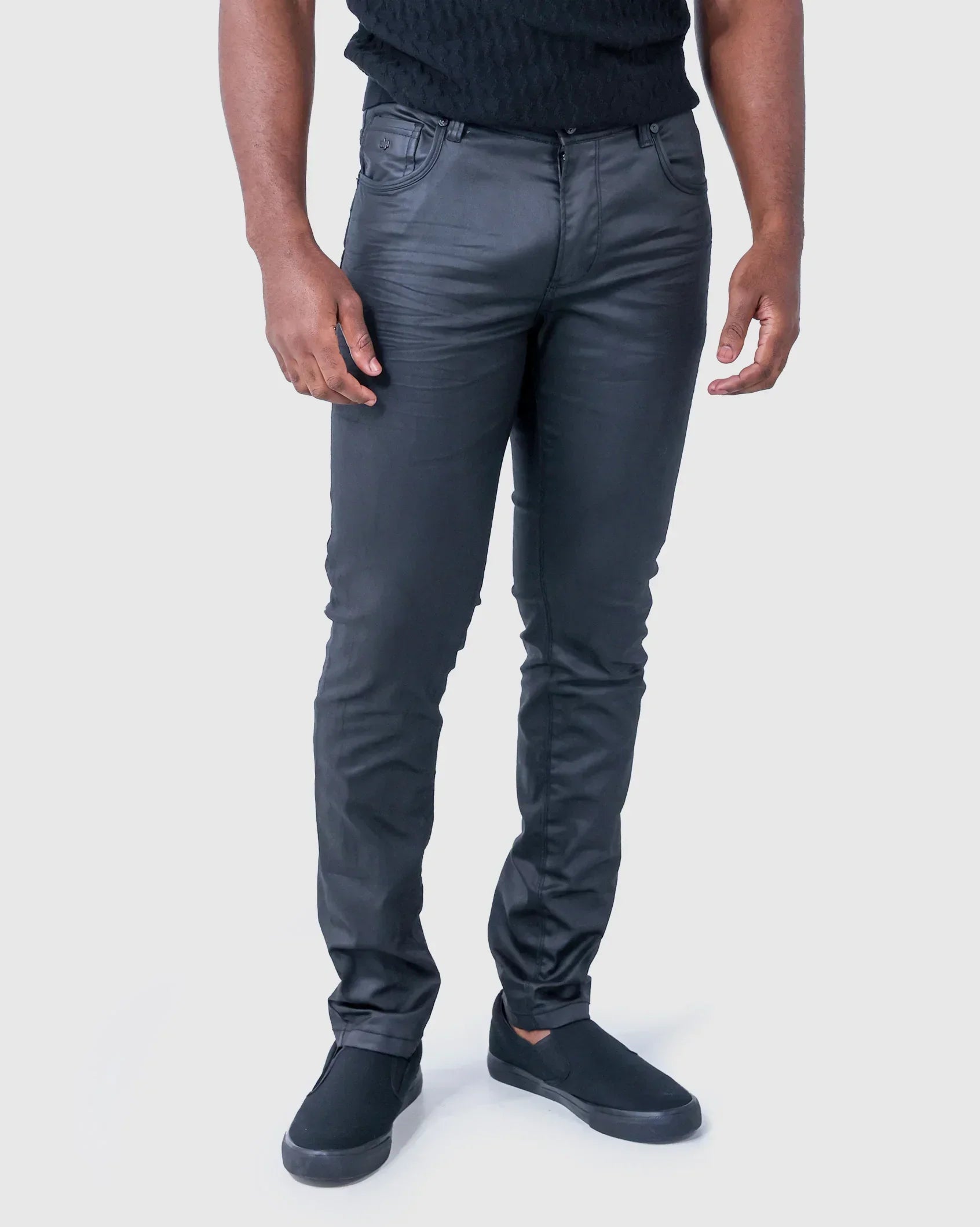 Soviet Bane #4 coated denim apparel with rugged texture and stylish design, shown in the product image.