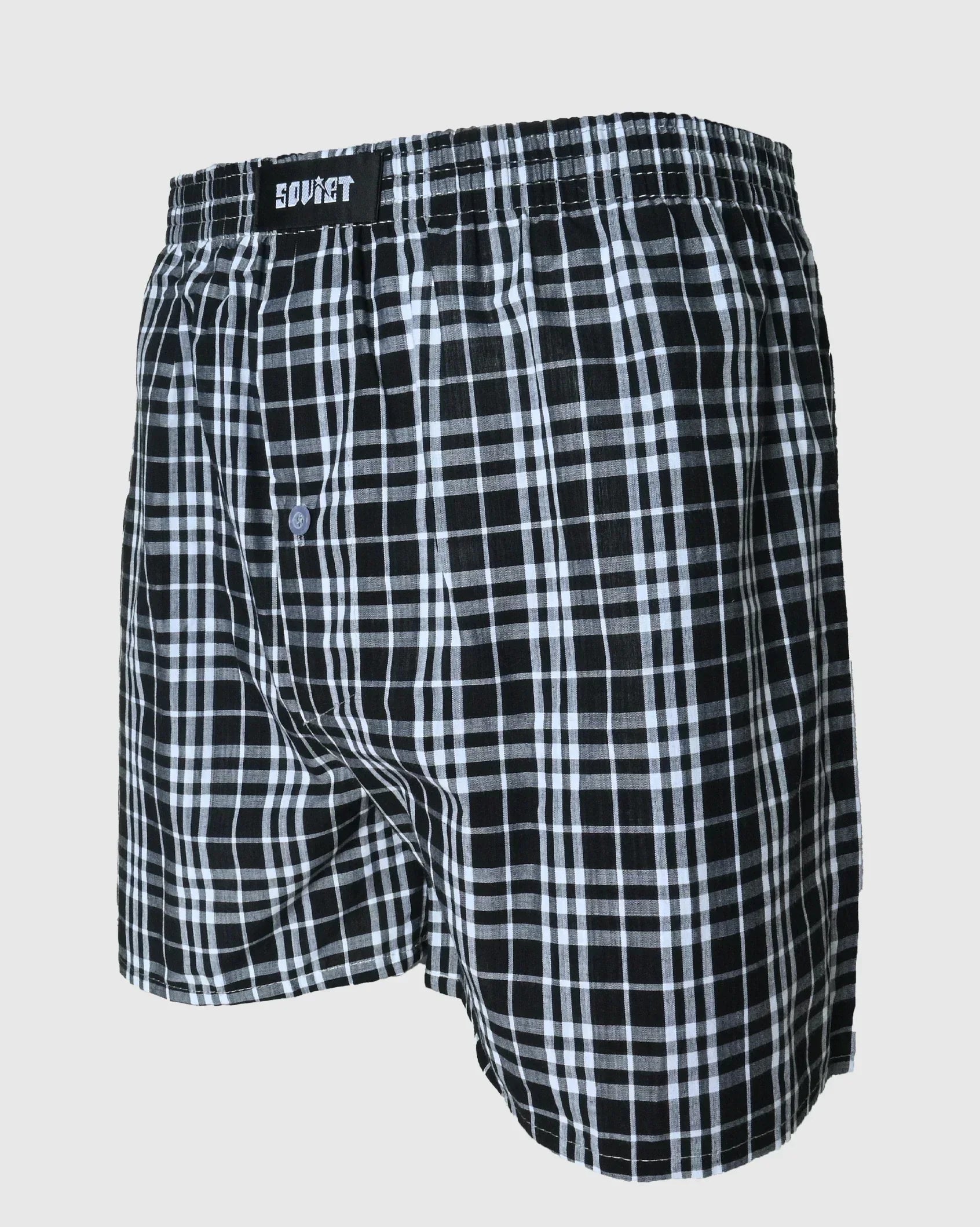 WAYNEBlackWhiteMulti_4 - Soviet Denim