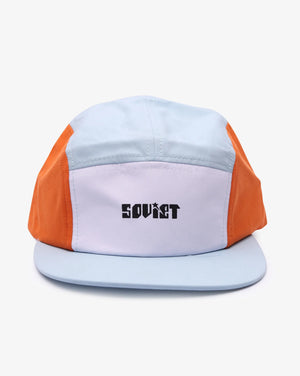 Soviet Atlas snapback cap featuring a structured design with adjustable strap and embroidered logo on the front.