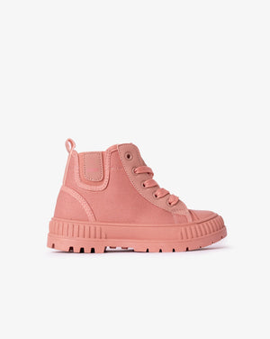 Kids Raptor combat boots by Soviet, durable footwear with rugged design suitable for outdoor wear and active kids.