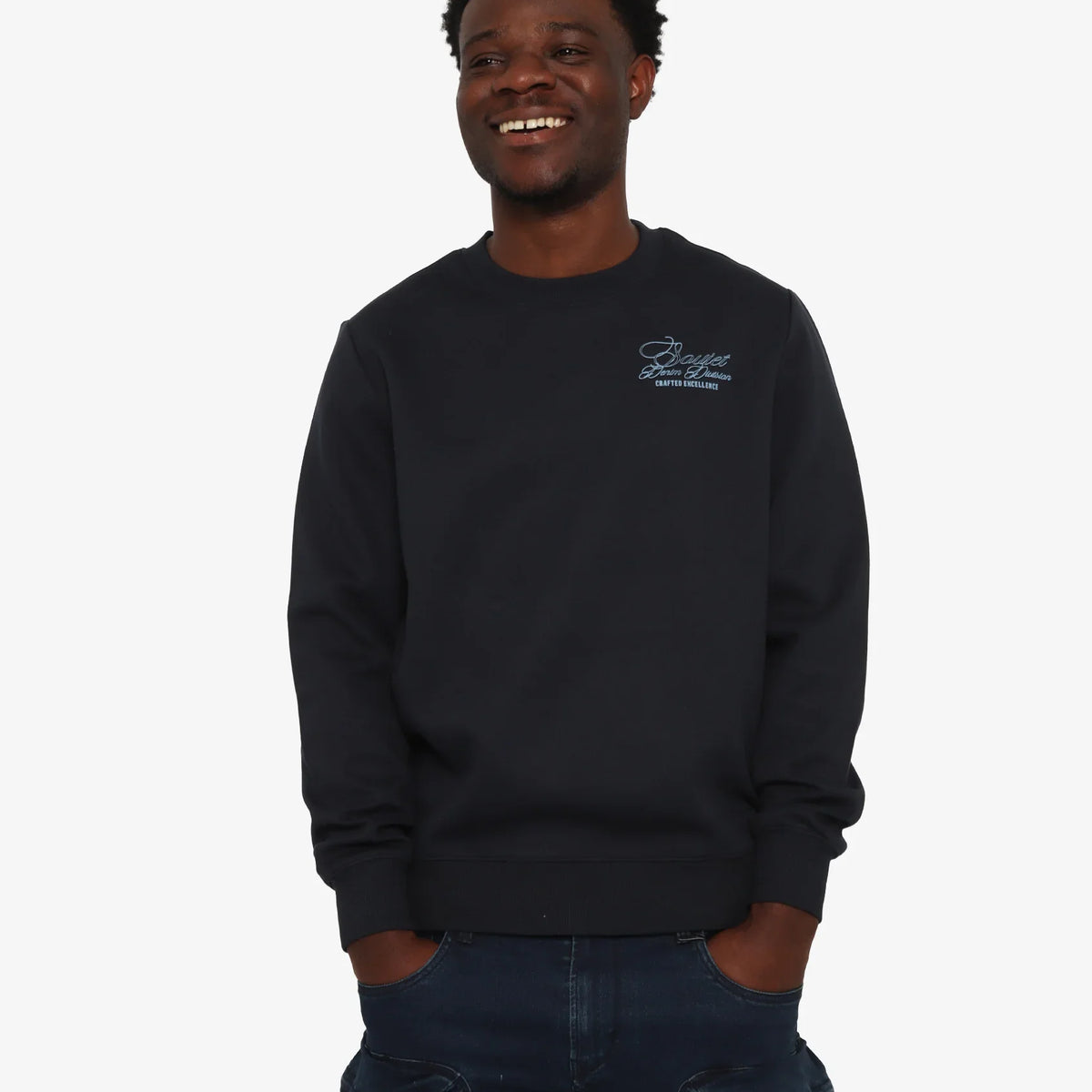 Mens Asher - Crew Neck Sweat Top