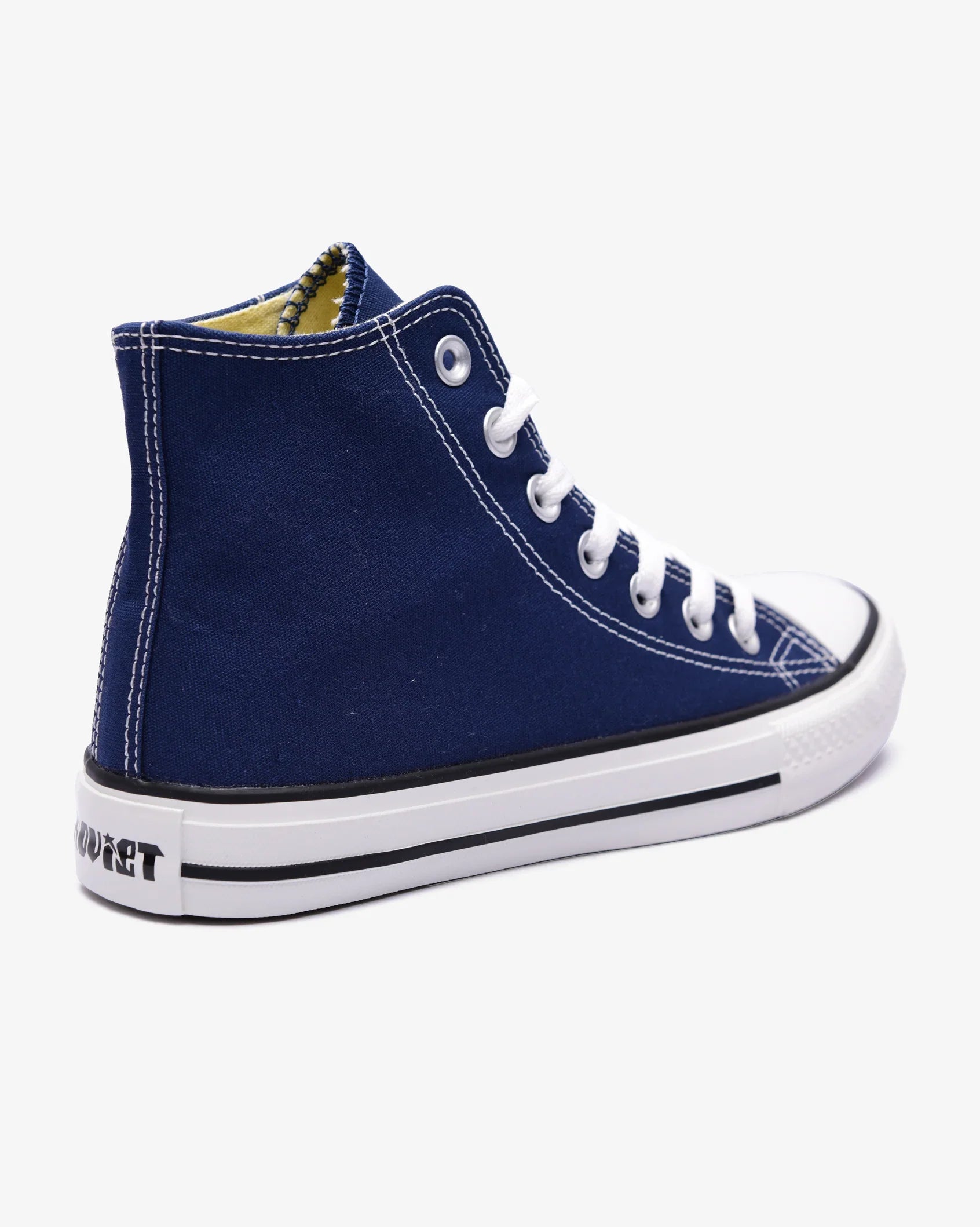 Ladies Viper - Hi Cut Canvas Sneaker - Soviet Denim
