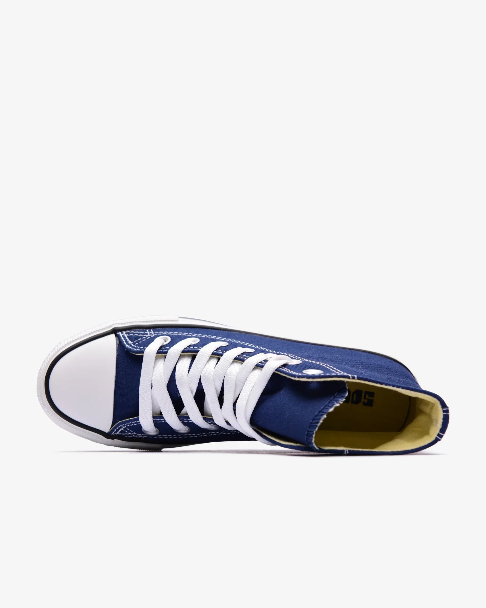 Ladies Viper - Hi Cut Canvas Sneaker - Soviet Denim