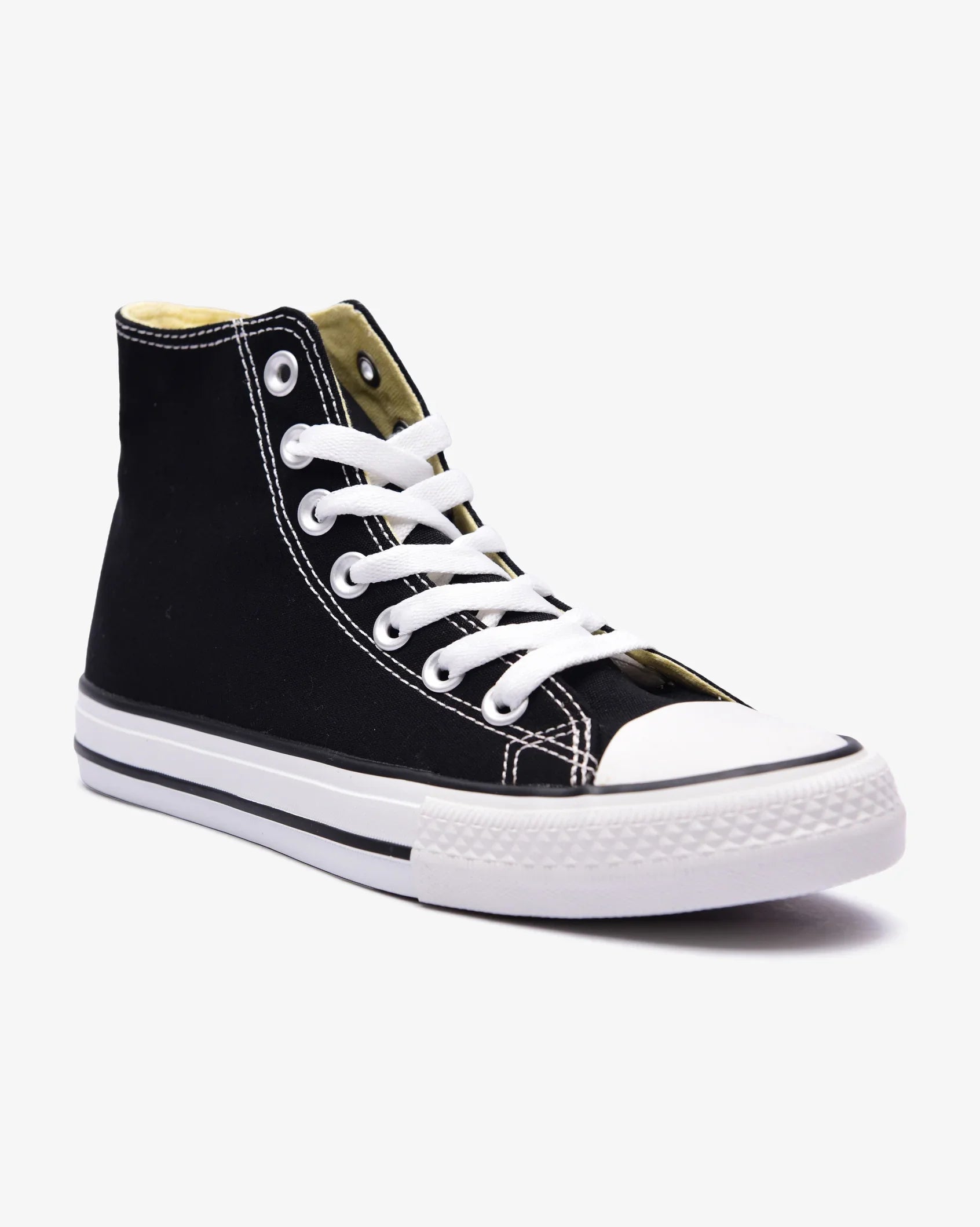 Ladies Viper - Hi Cut Canvas Sneaker - Soviet Denim