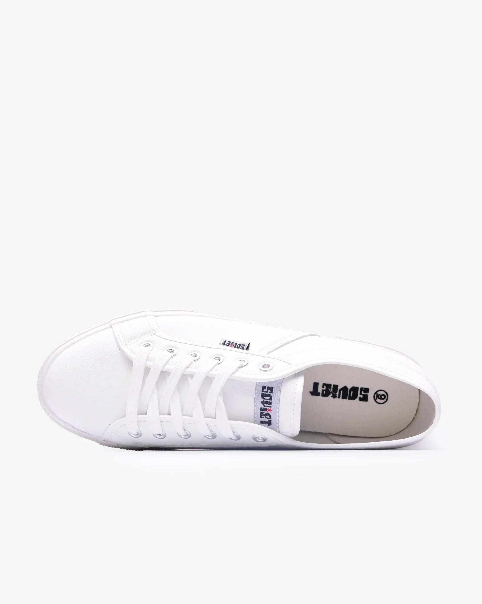 Mens Ayanda - Low Cut PU Sneaker - Soviet Denim