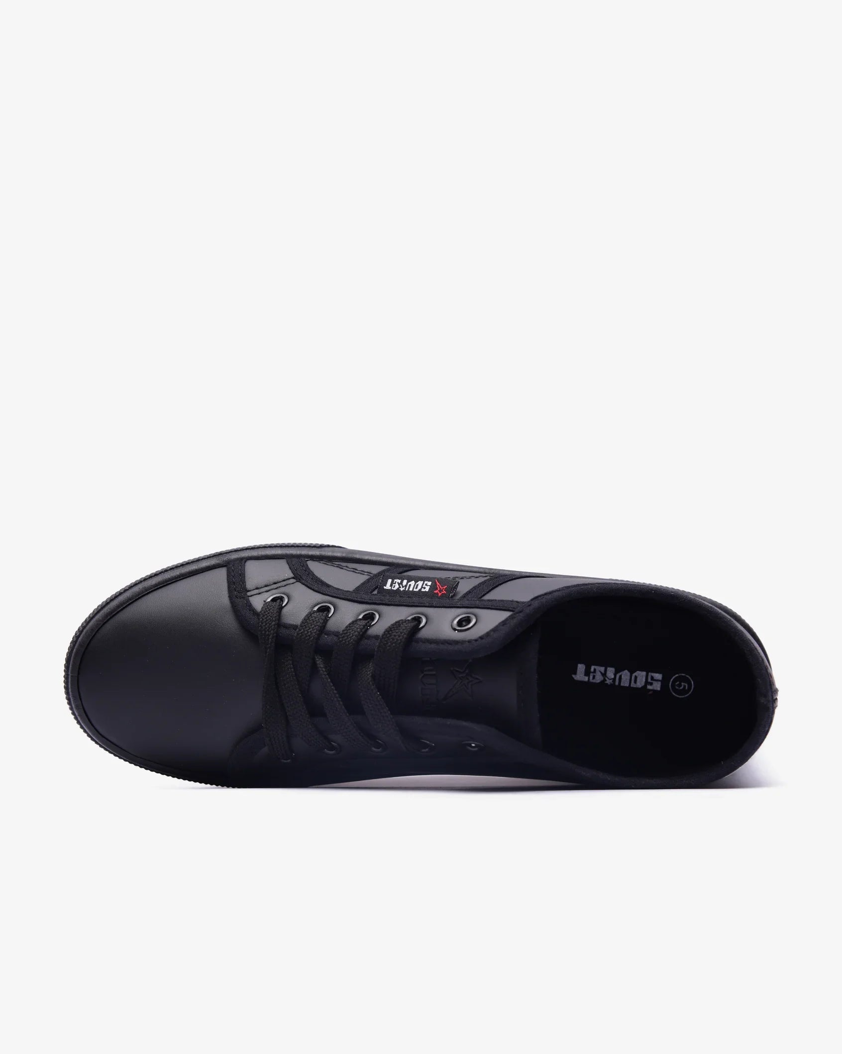 Ladies Rosewood - Low Cut PU Sneaker - Soviet Denim