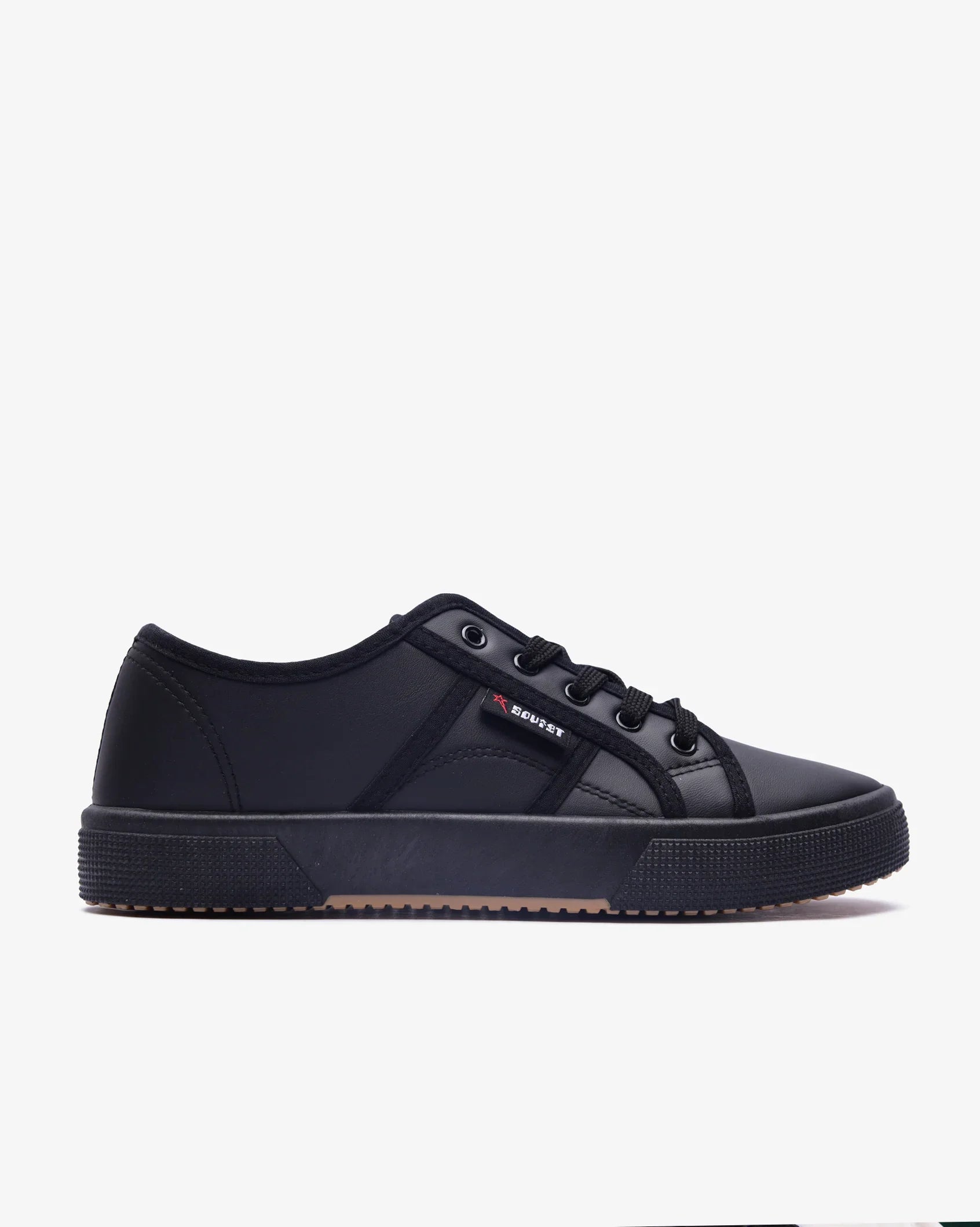 Ladies Rosewood - Low Cut PU Sneaker - Soviet Denim