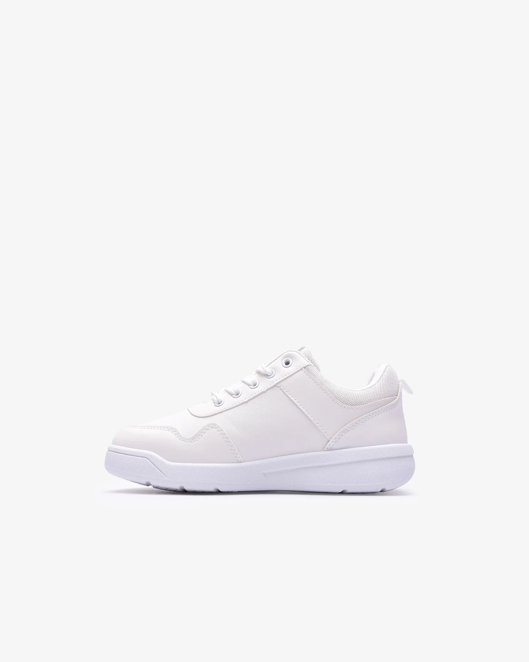 Infants Andy - PU Leather School Sneaker - Soviet Denim