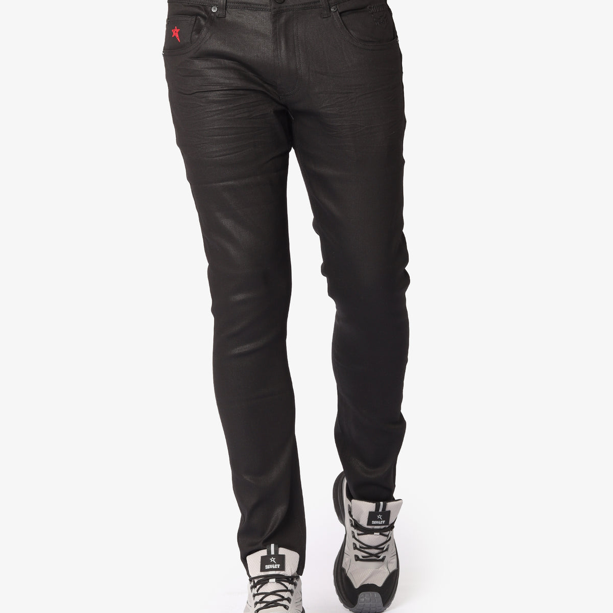 Mens Andorra #4 - Wax Skinny Jeans