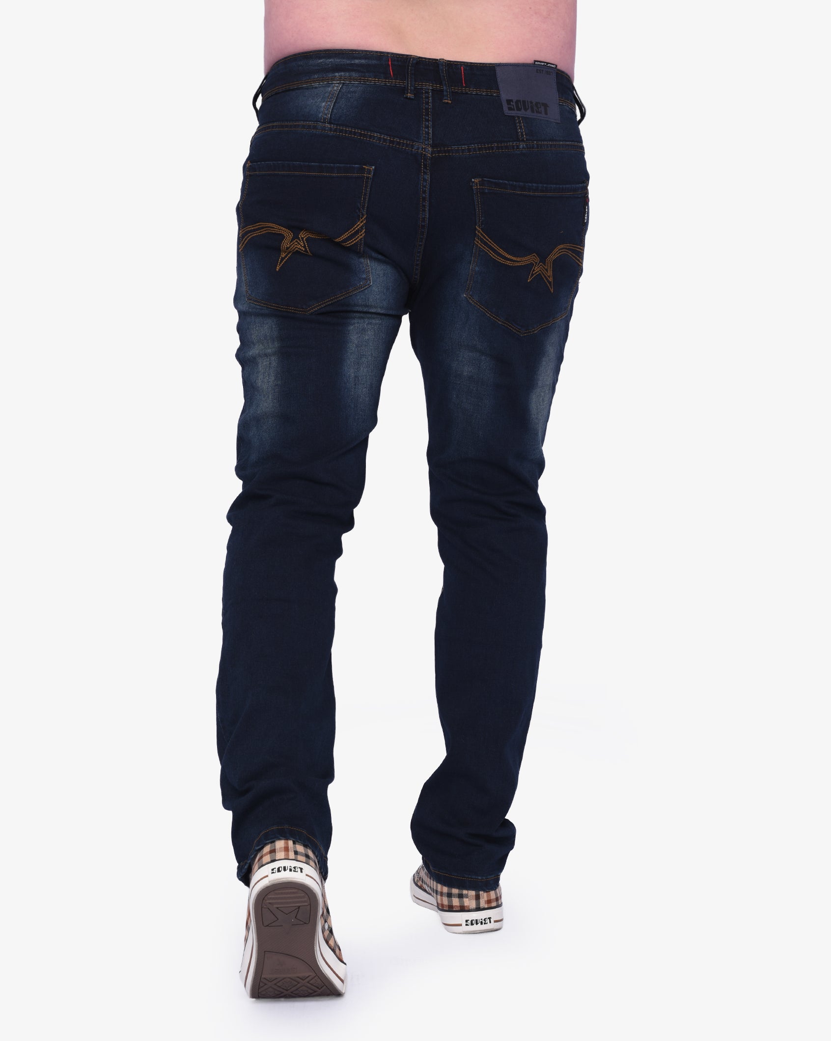 Mens Gleam #9 - Distressed Slim Fit Jeans