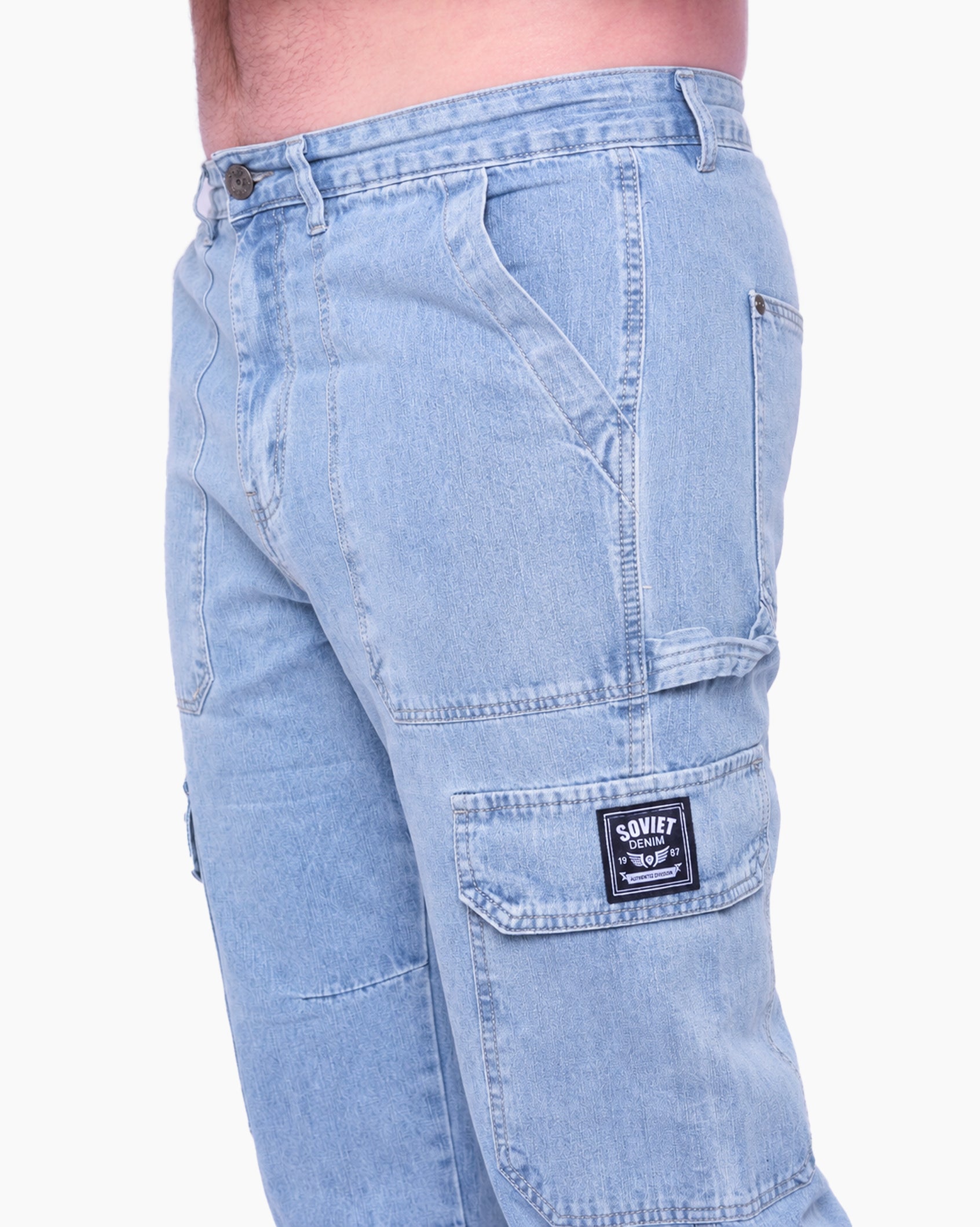 Mens Rhythm - Cargo Jeans