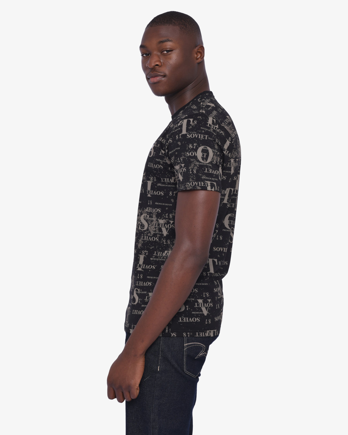 Mens Norton - Short Sleeve Rotary Print T-Shirt