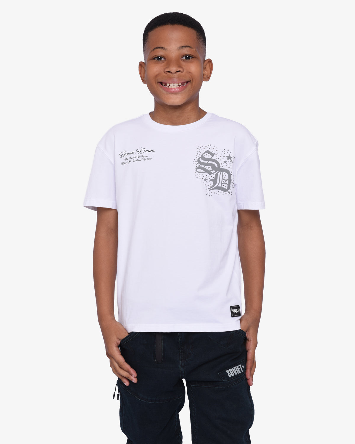 Boys Willis - Short Sleeve Box Fit Fashion T-Shirt