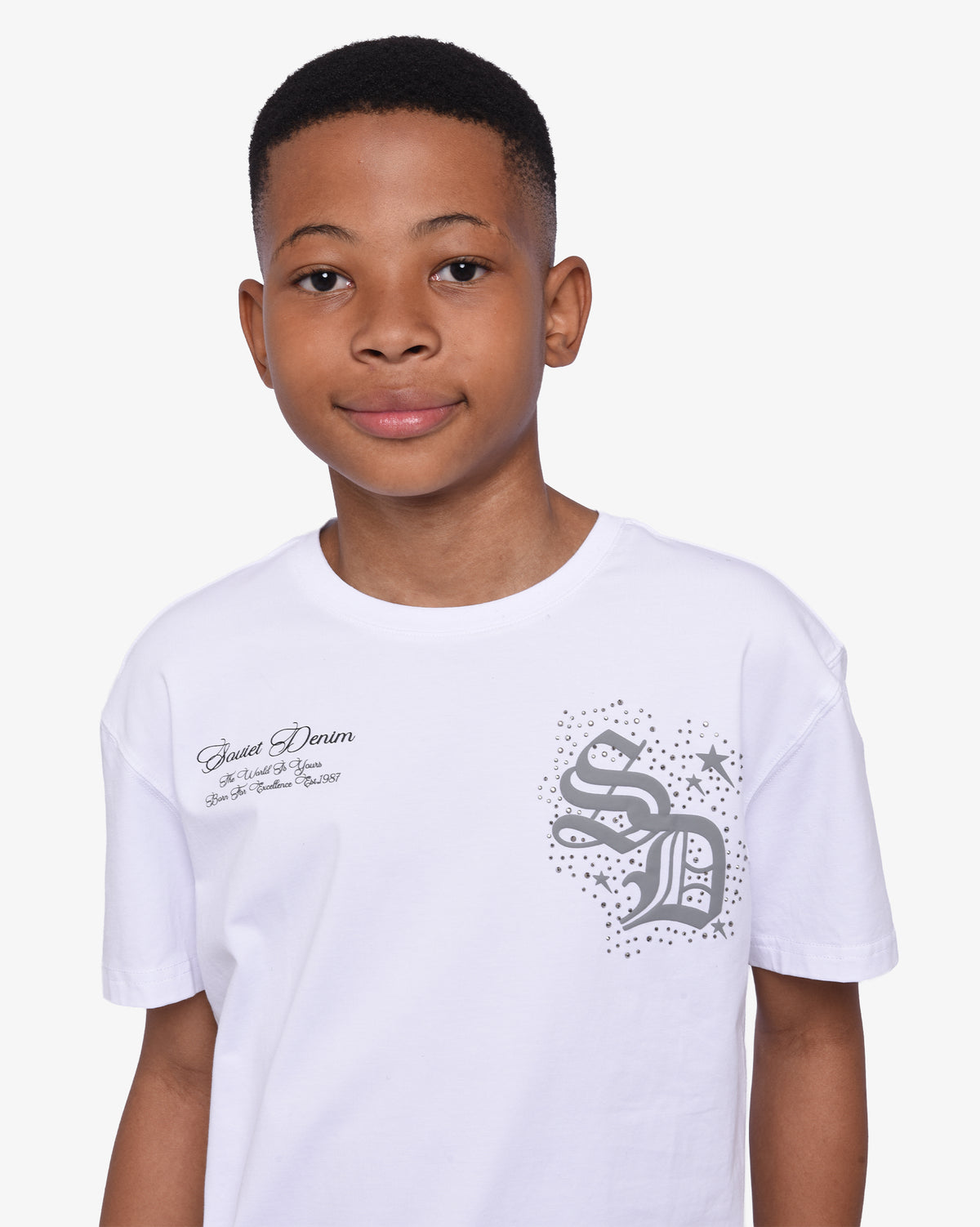 Boys Willis - Short Sleeve Box Fit Fashion T-Shirt