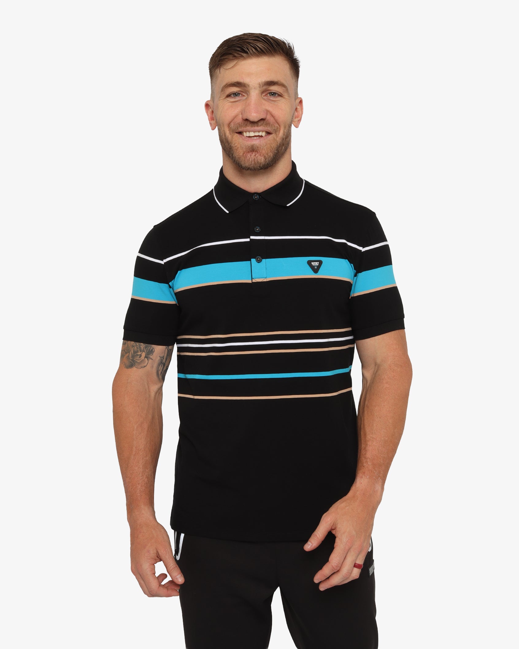 Mens Danvers - Stripe Golfer
