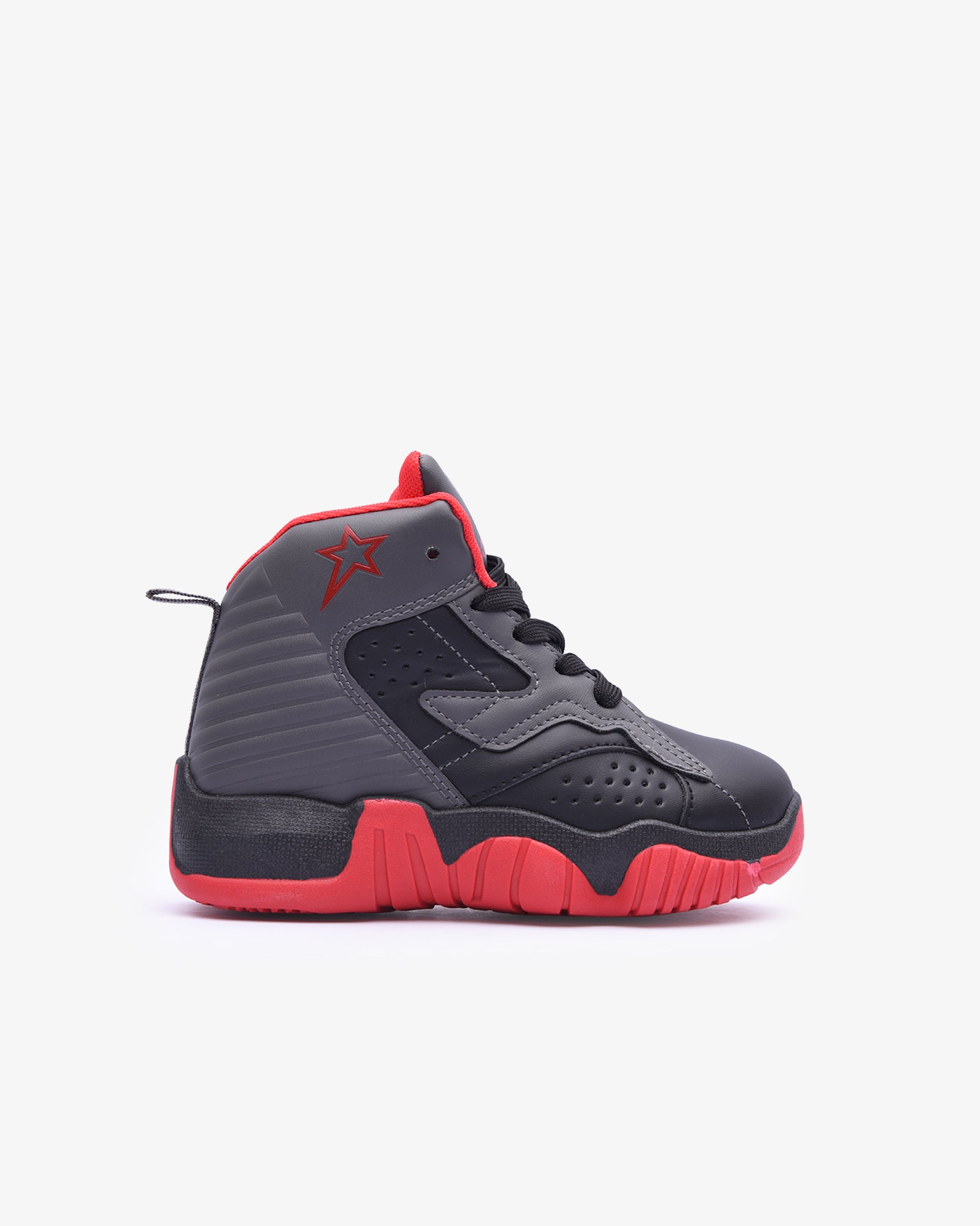 Kids Damien - Hi Cut PU Sneaker