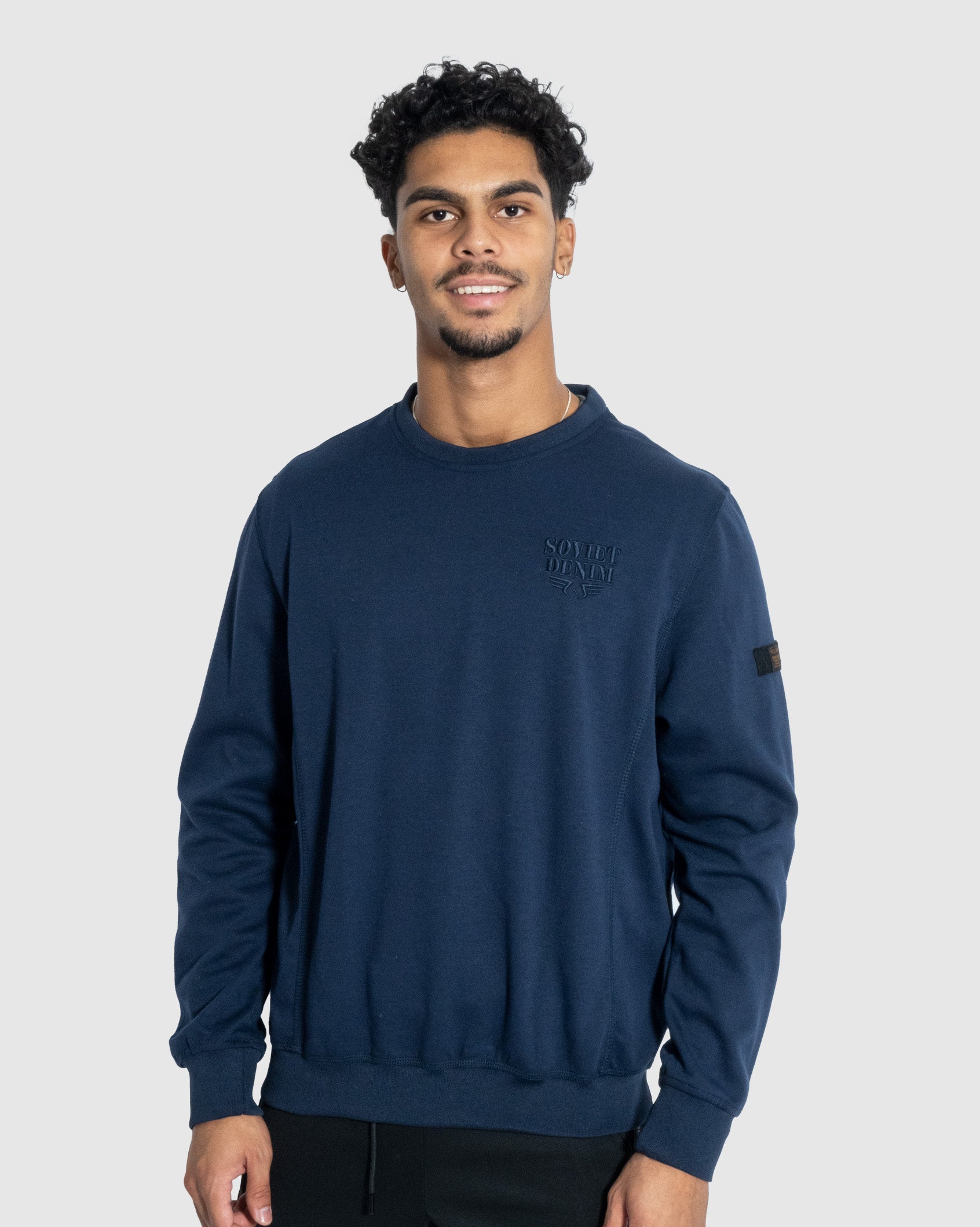 Mens Faucher - Crew Neck Sweat Top