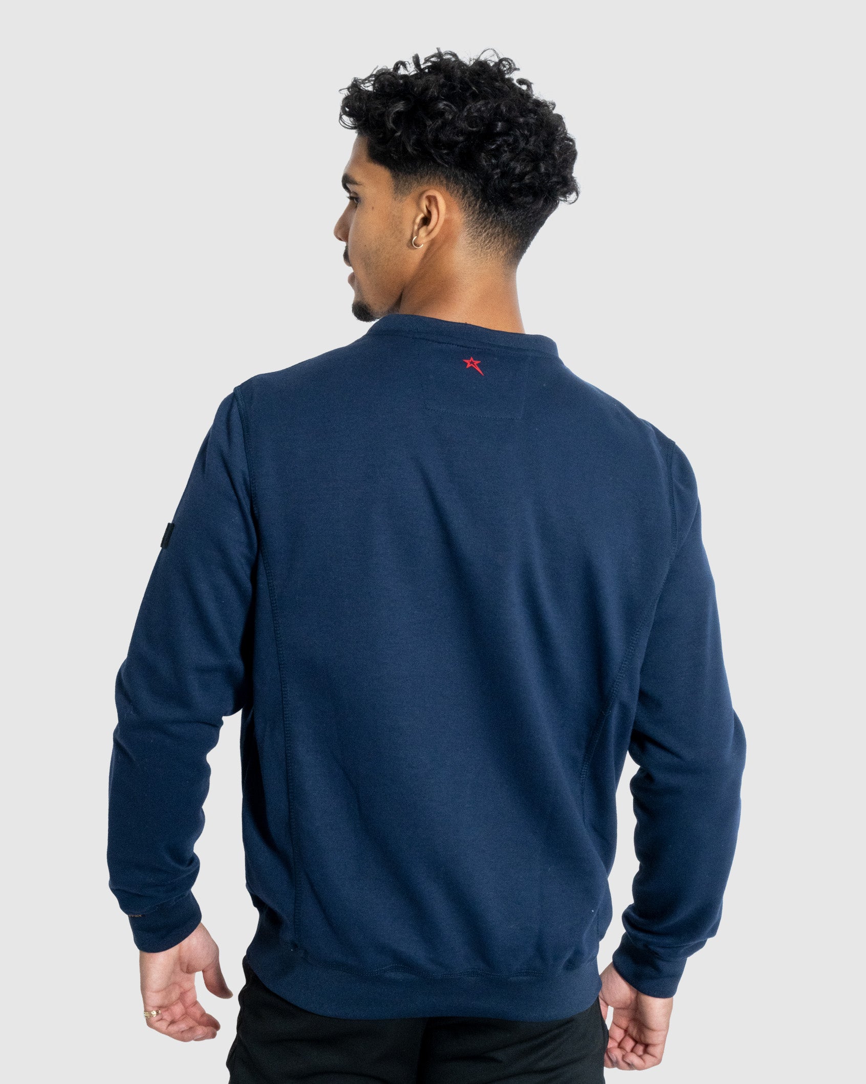 Mens Faucher - Crew Neck Sweat Top