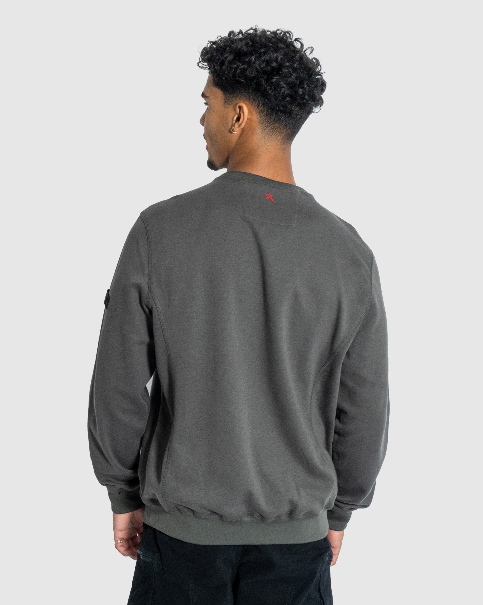 Mens Faucher - Crew Neck Sweat Top