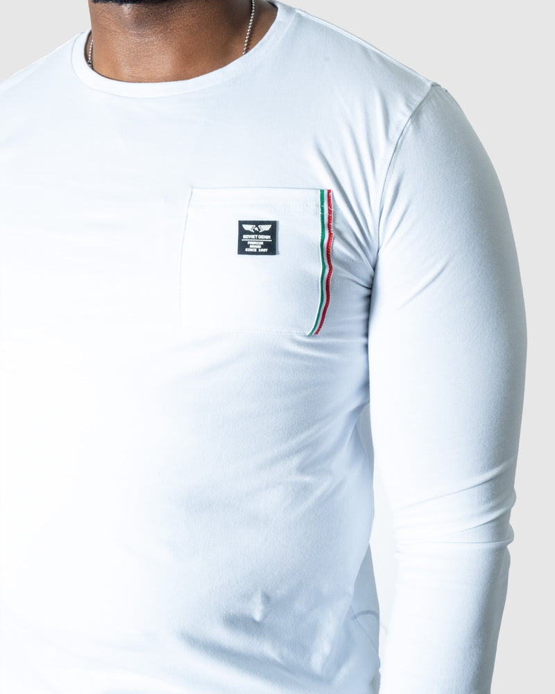 Mens Iconic - Long Sleeve Soft-Spandex T-Shirt
