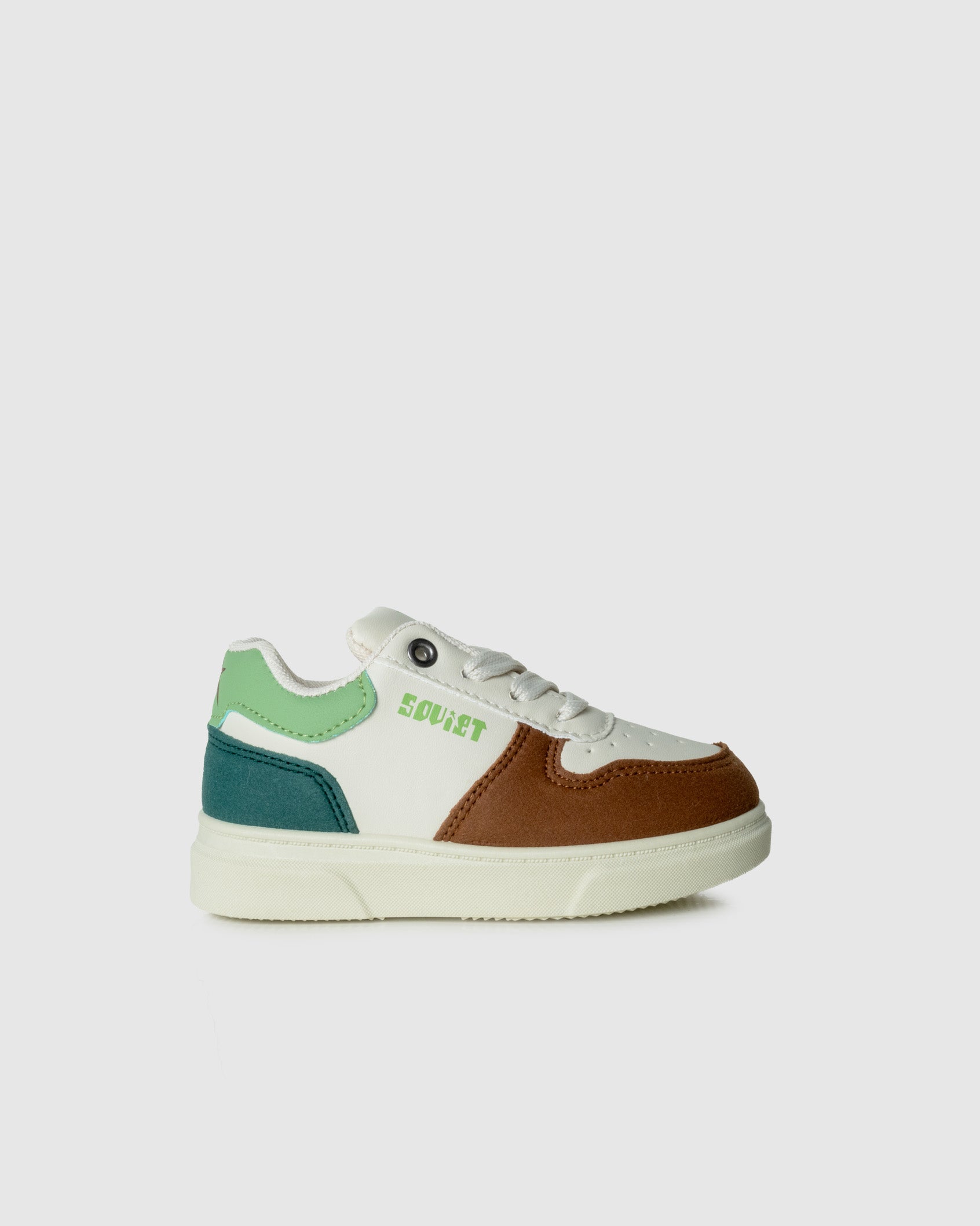 Infants Society - Fun Mixed Media PU Sneaker 2