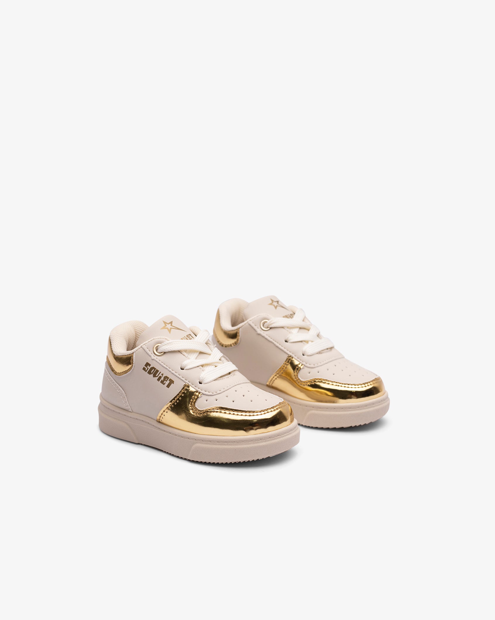 Infants Society - Fun Mixed Media PU Sneaker 2