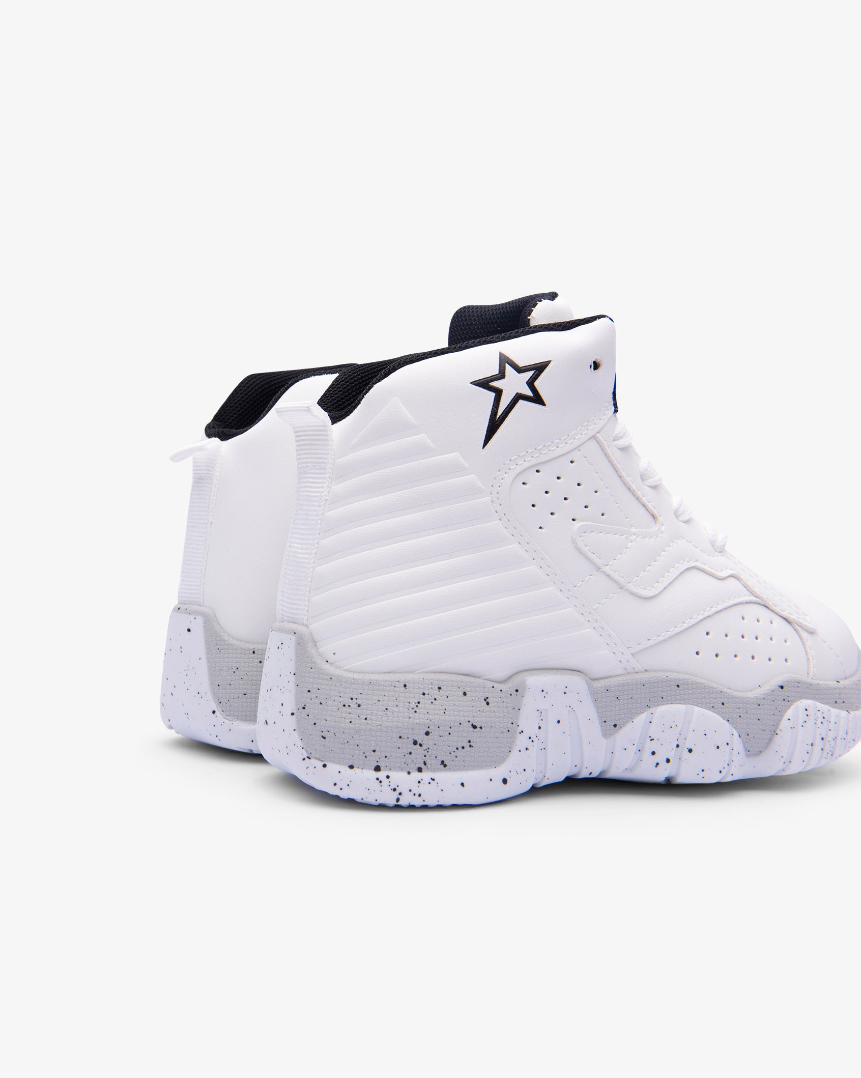 Kids Damien - Hi Cut PU Sneaker