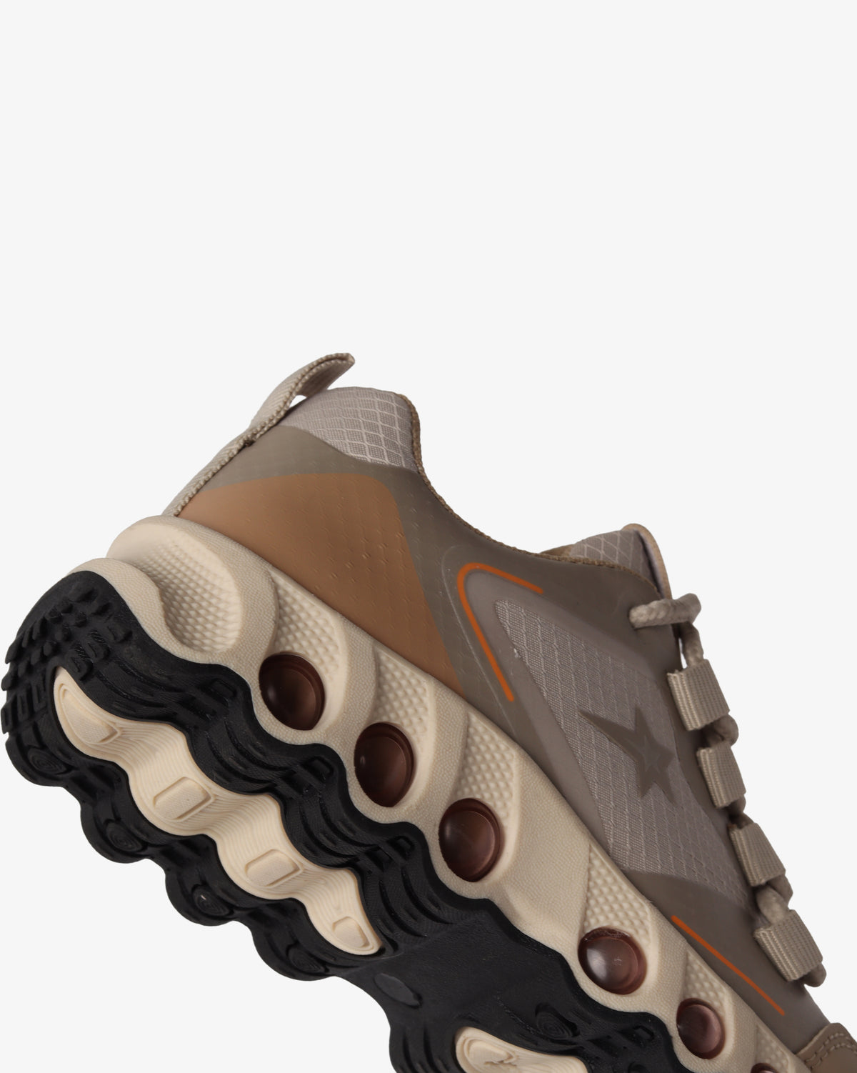 Kids Soviet Enzo low cut chunky sneaker in cream, featuring a stylish footwear design with a sturdy sole and comfortable fit.