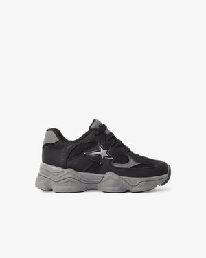 Kids Hudson - Low Cut Mixed Media Chunky Sneaker