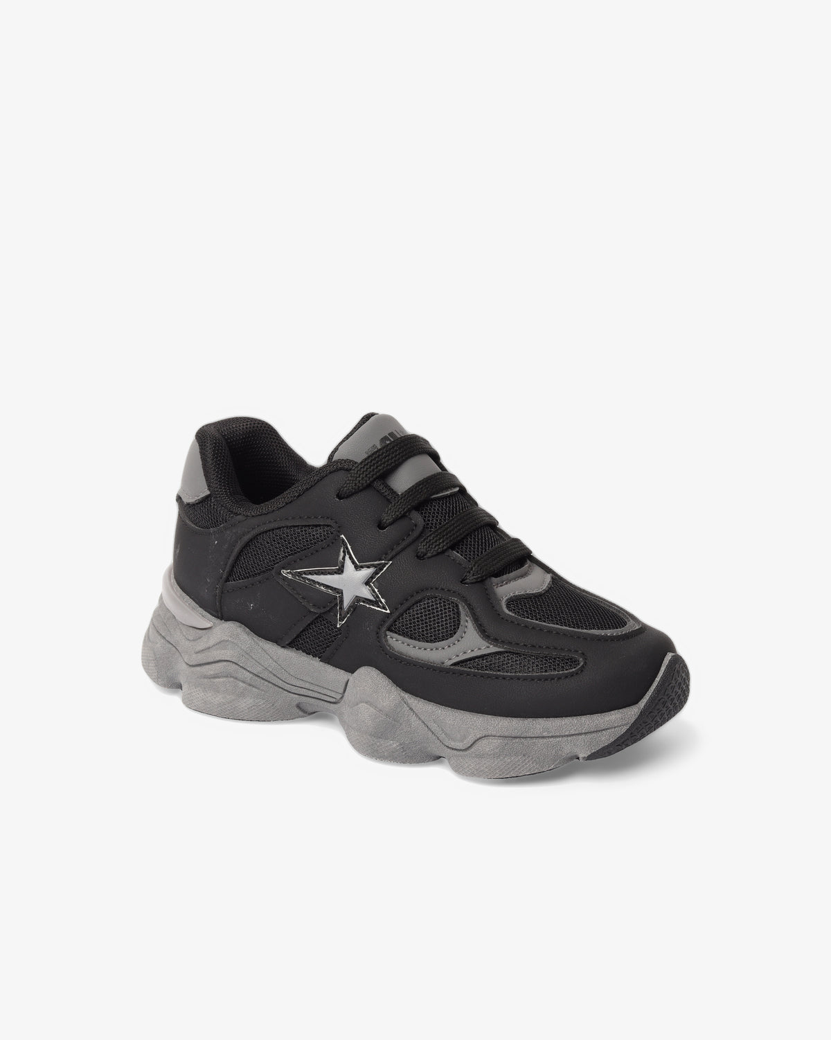 Kids Hudson - Low Cut Mixed Media Chunky Sneaker