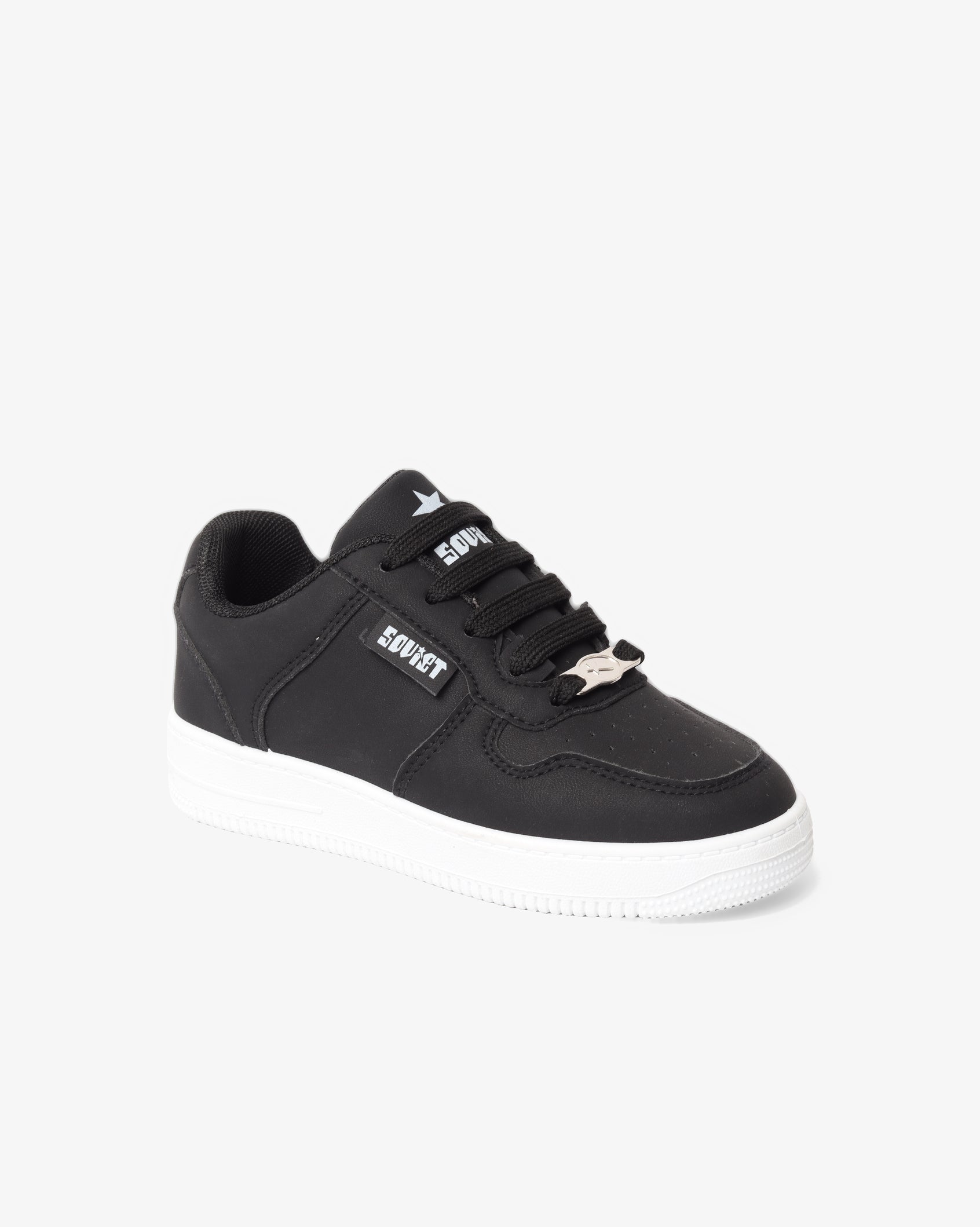 Kids Leandro - Low Cut PU Casual Lace Up