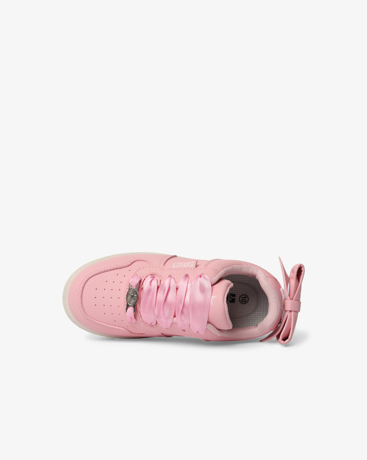 Kids Leandro Bow - Low Cut Casual Lace Up Sneaker