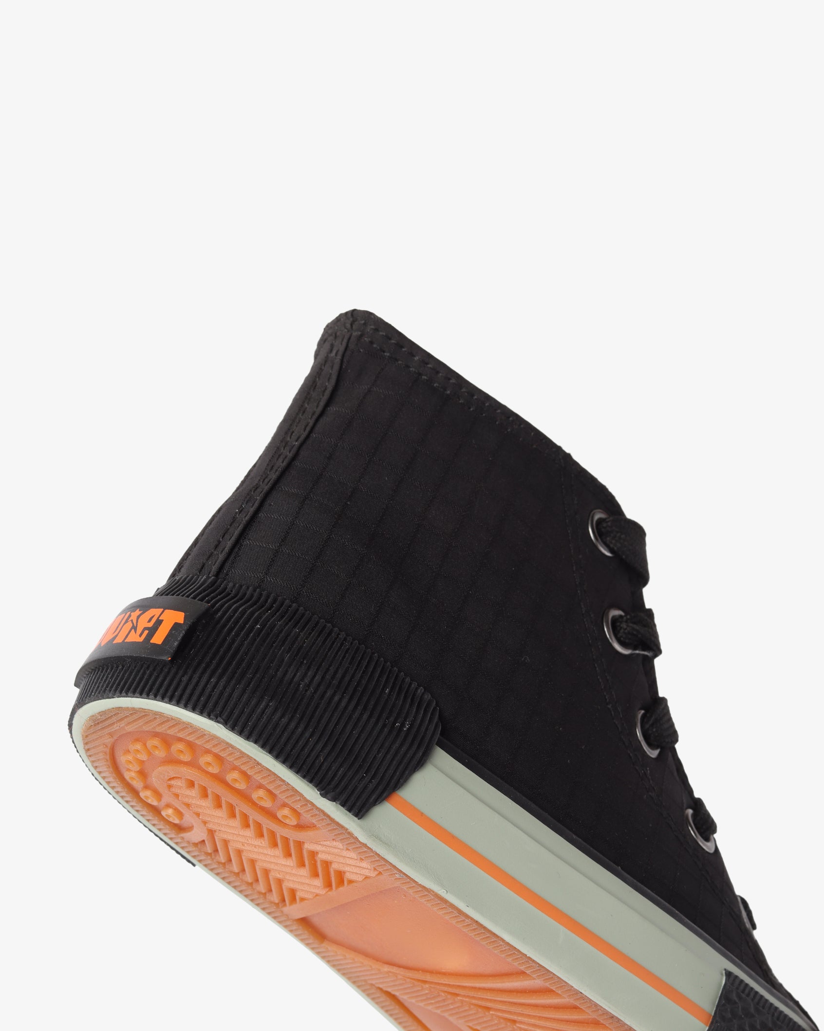 Kids Meta - Vulcanized Hi Cut Ripstop Lace Up Sneaker