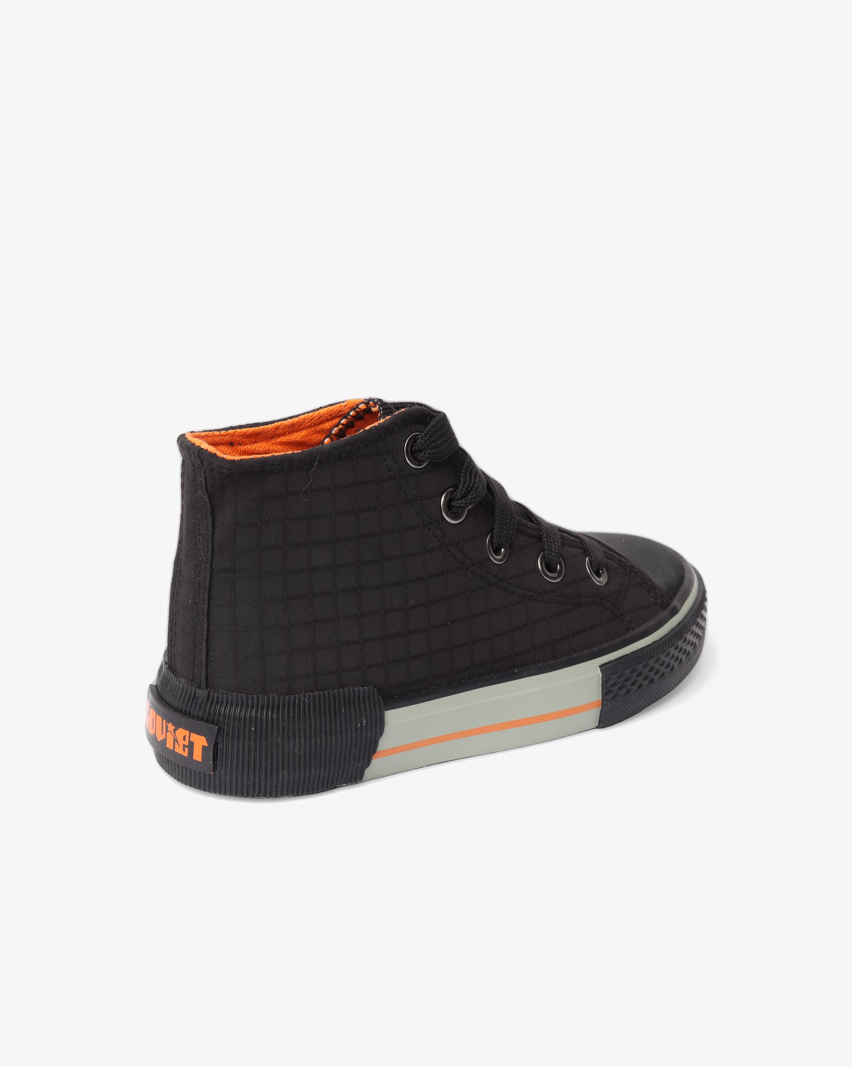 Kids Meta - Vulcanized Hi Cut Ripstop Lace Up Sneaker