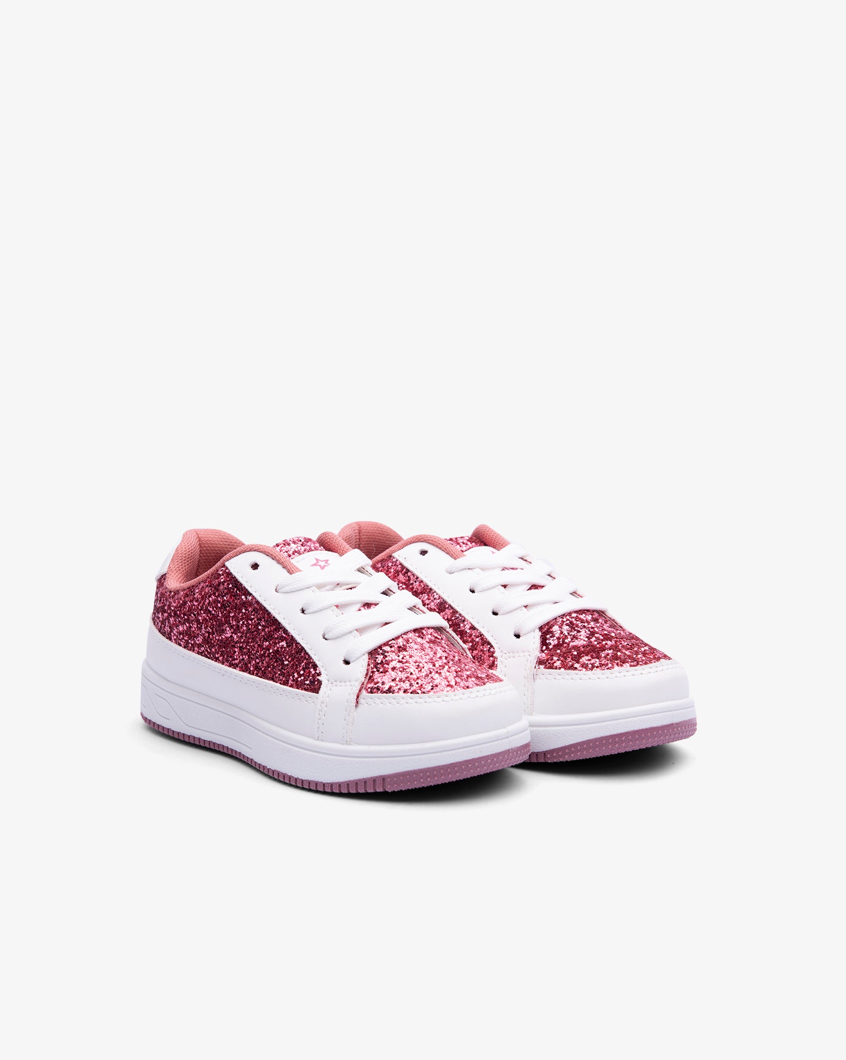 Kids Pixel - Glitter Platform Sneaker