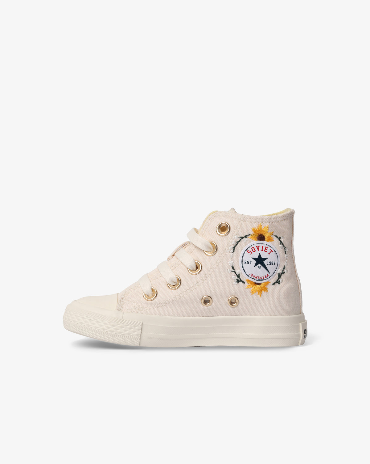 Youth Viper Hi Floral - Vulcanized Hi Cut Canvas Lace Up