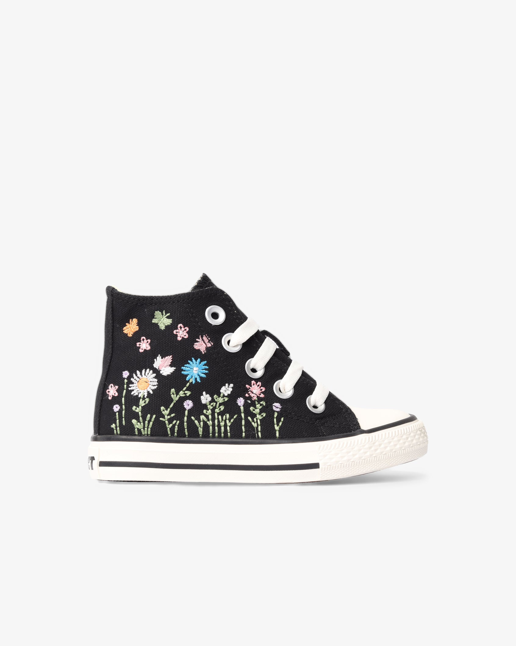 Youth Viper Hi Floral - Vulcanized Hi Cut Canvas Lace Up