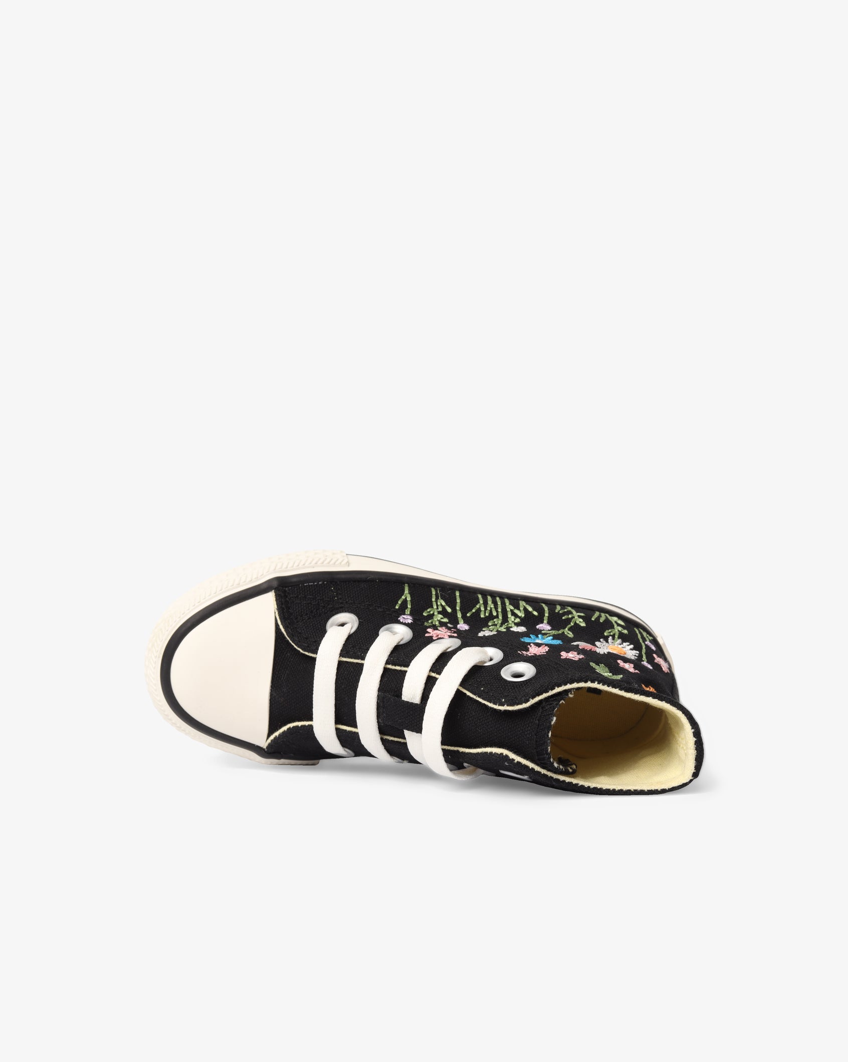 Kids Viper Hi Floral - Vulcanized Hi Cut Canvas Lace Up