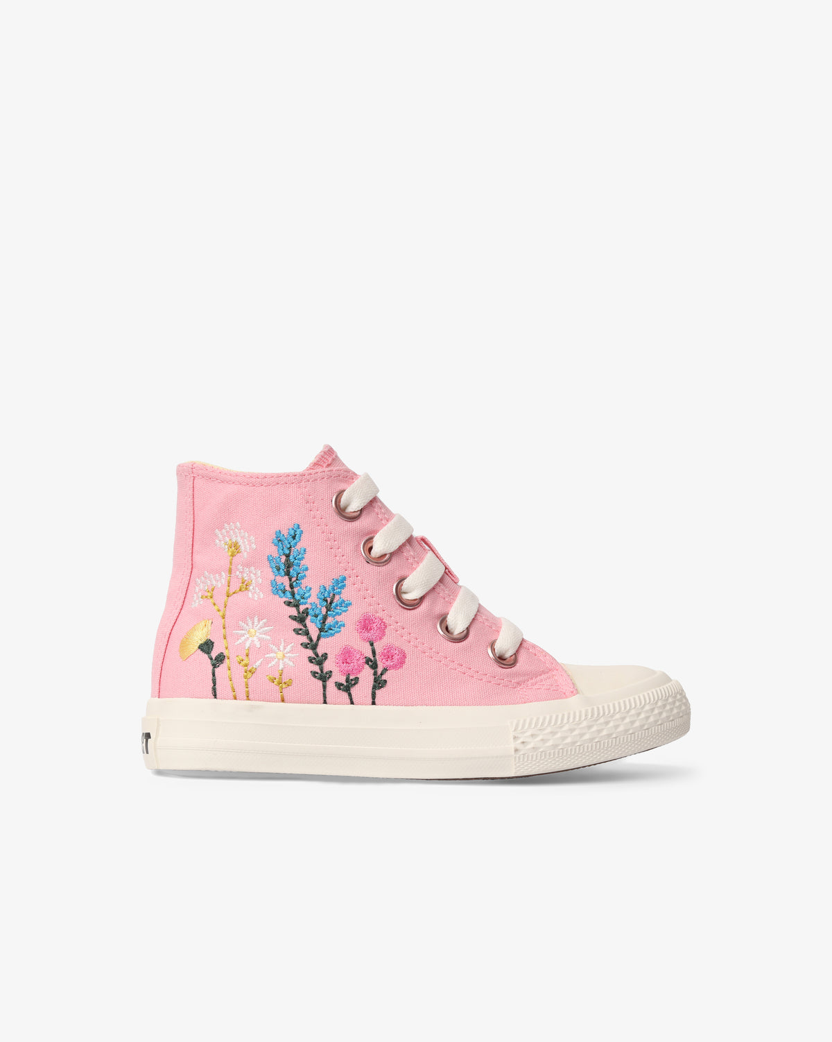 Kids Viper Hi Floral - Vulcanized Hi Cut Canvas Lace Up