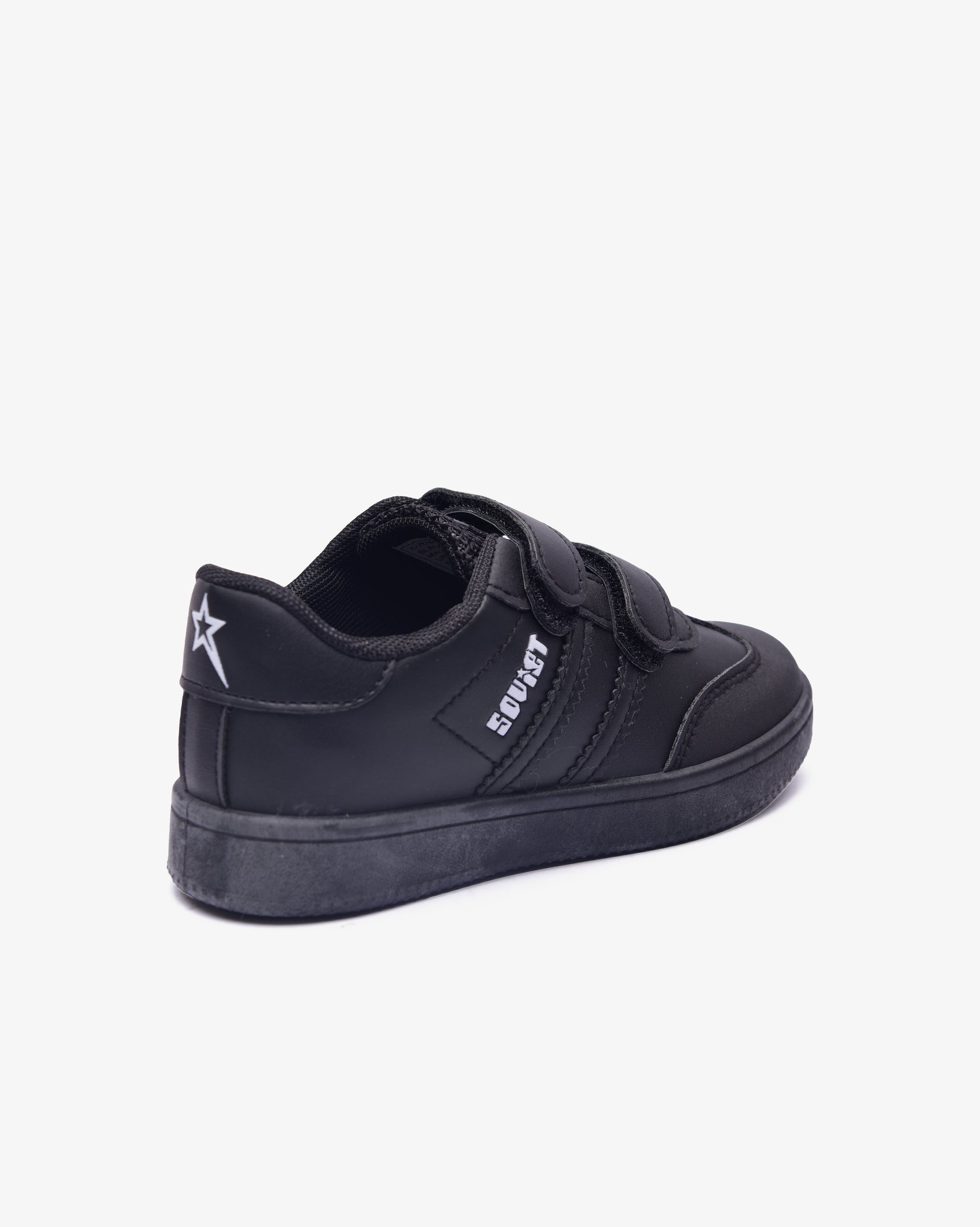 Kids Vespa - Velcro PU Sneaker - Soviet Denim