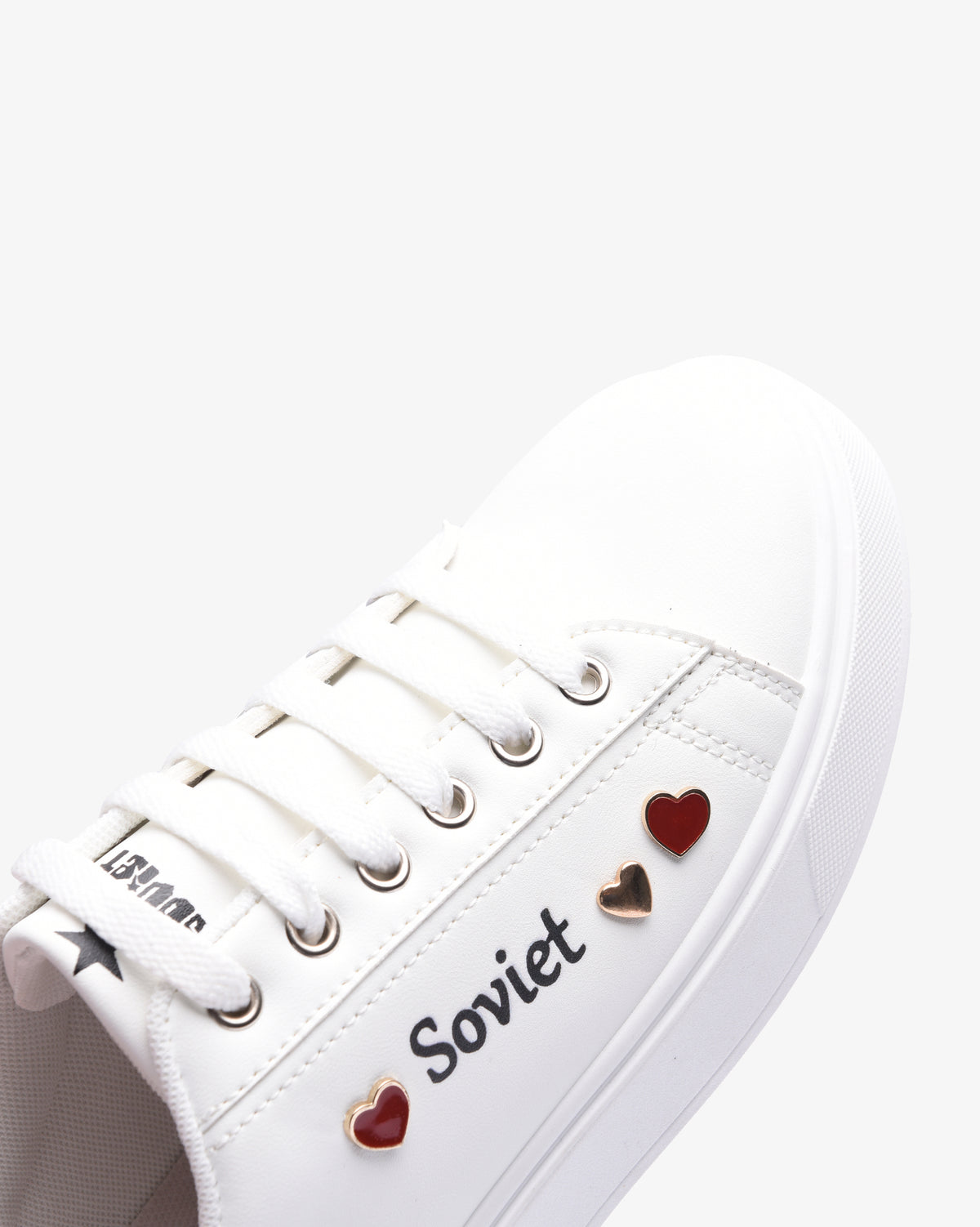 Ladies Aria 26 - PU Lace Up Sneaker