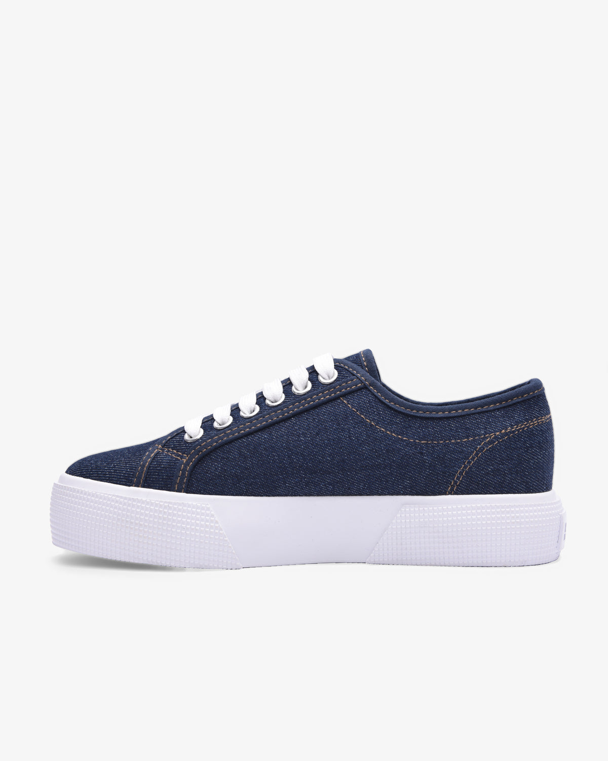 Ladies Ayanda - Platform Denim Sneaker