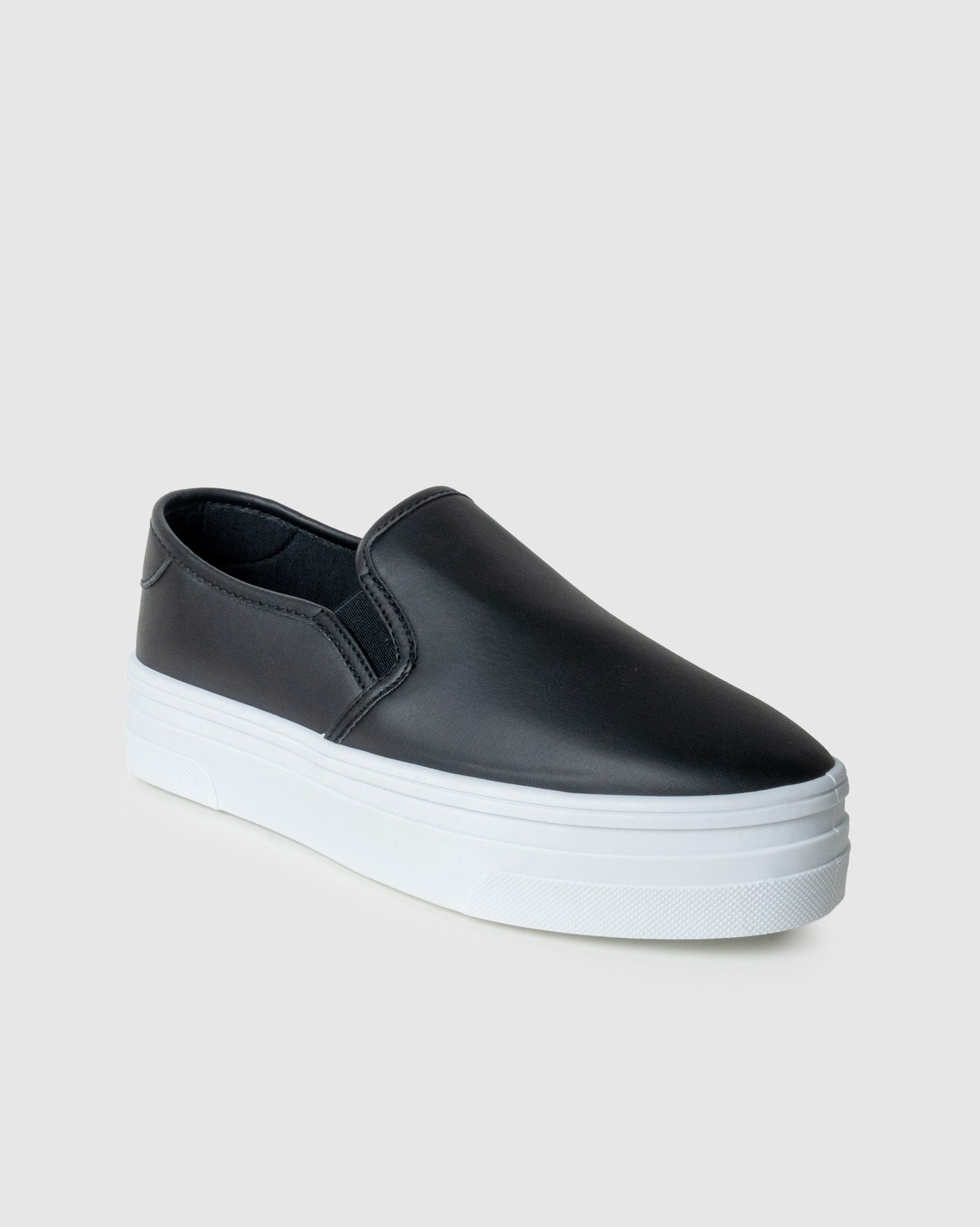 Ladies Blaire - PU Platform Slip On