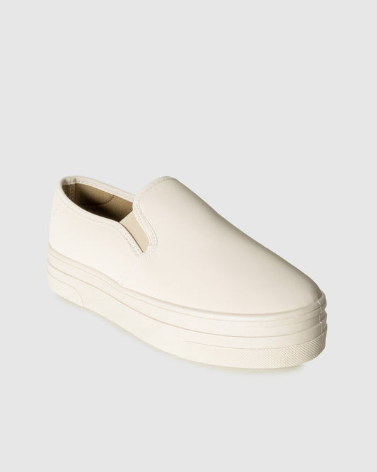 Ladies Blaire - PU Platform Slip On