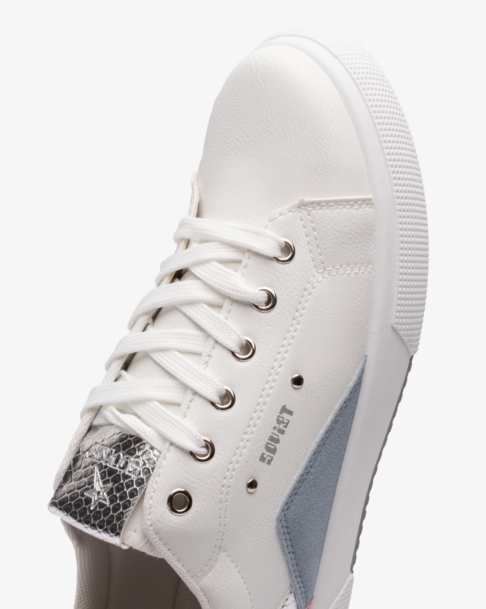 Ladies Coco Blanco - Snakeprint Casual Sneaker