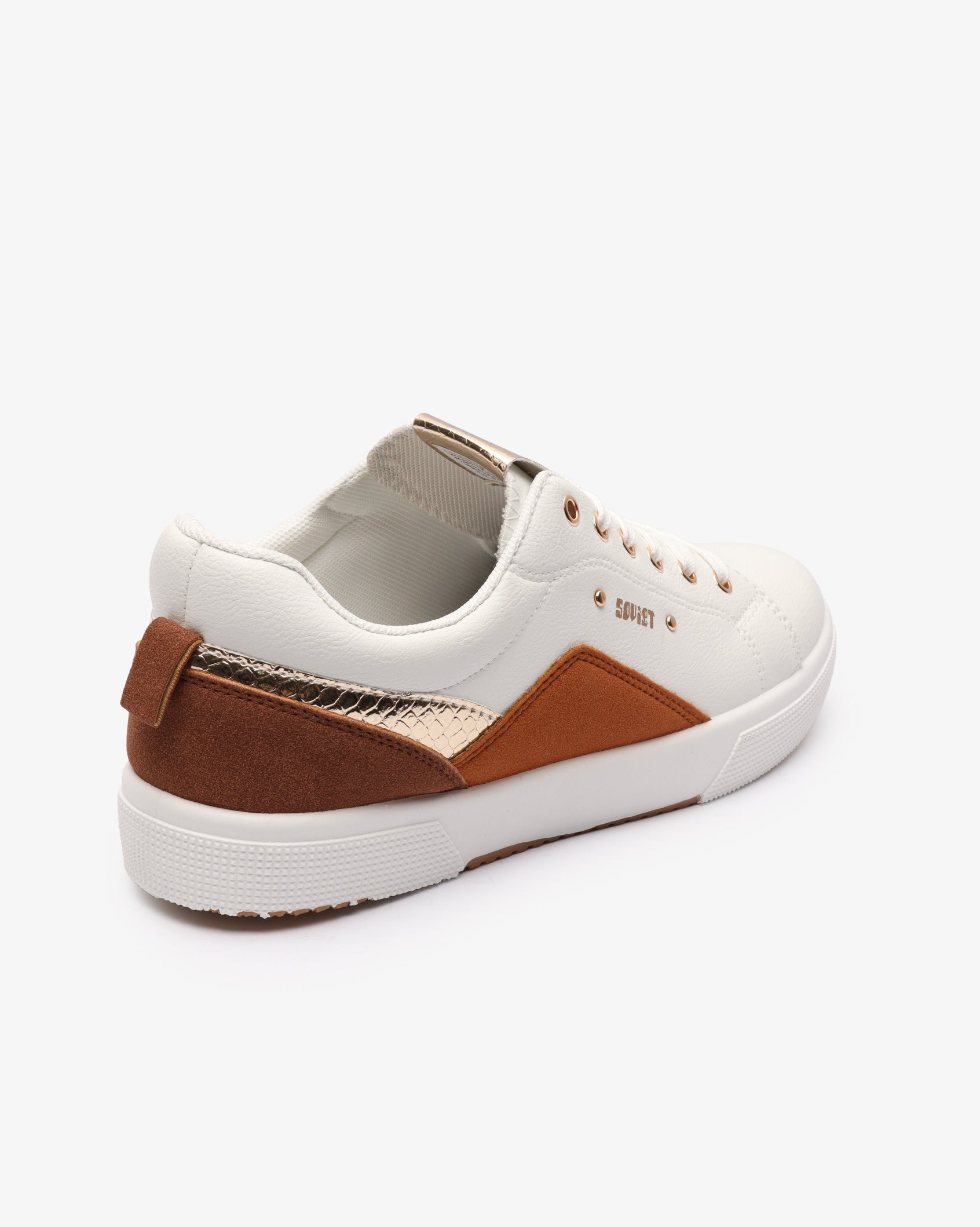 Ladies Coco Blanco - Snakeprint Casual Sneaker